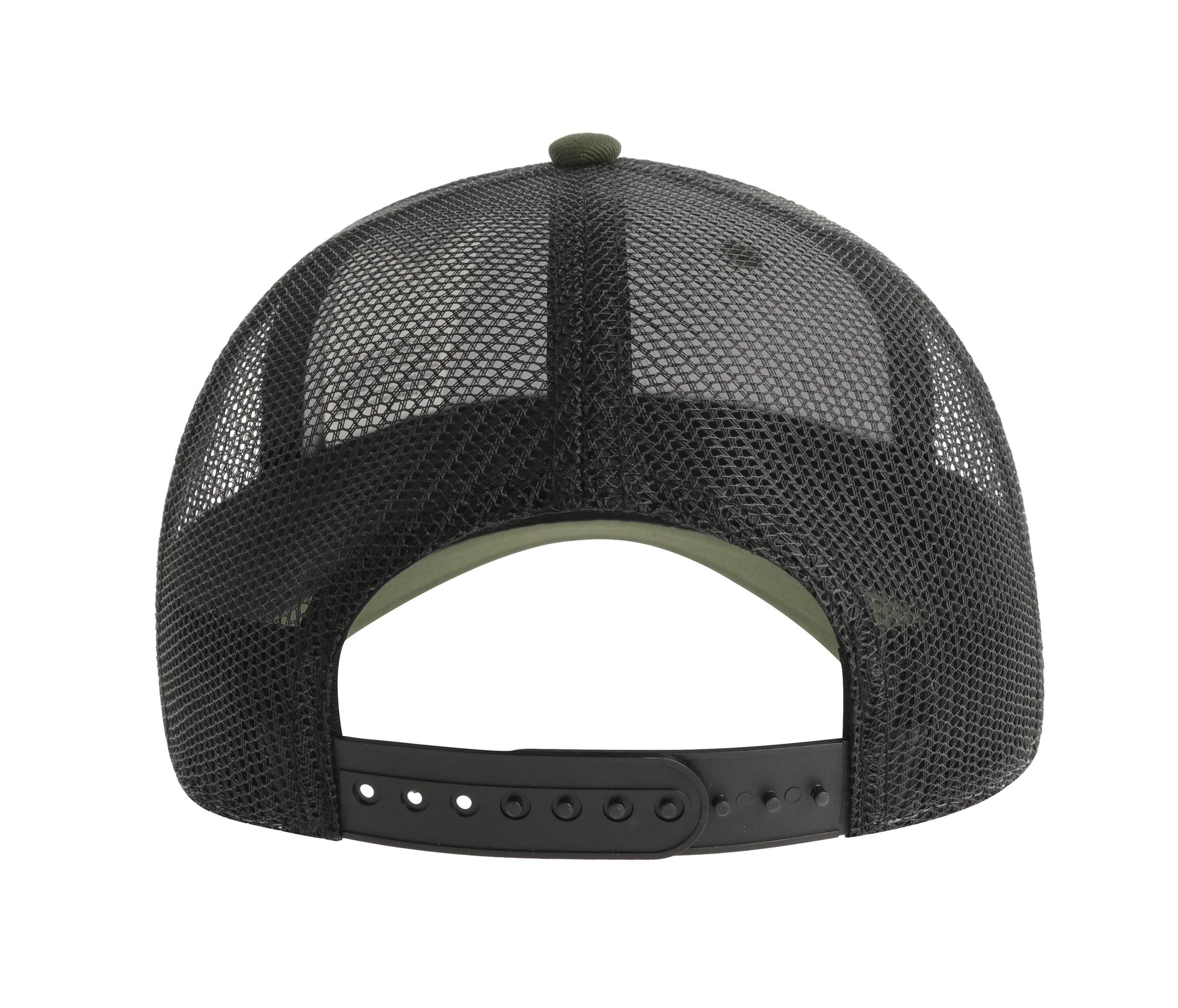 Casquette Trucker 5 Pans - Olive / Black