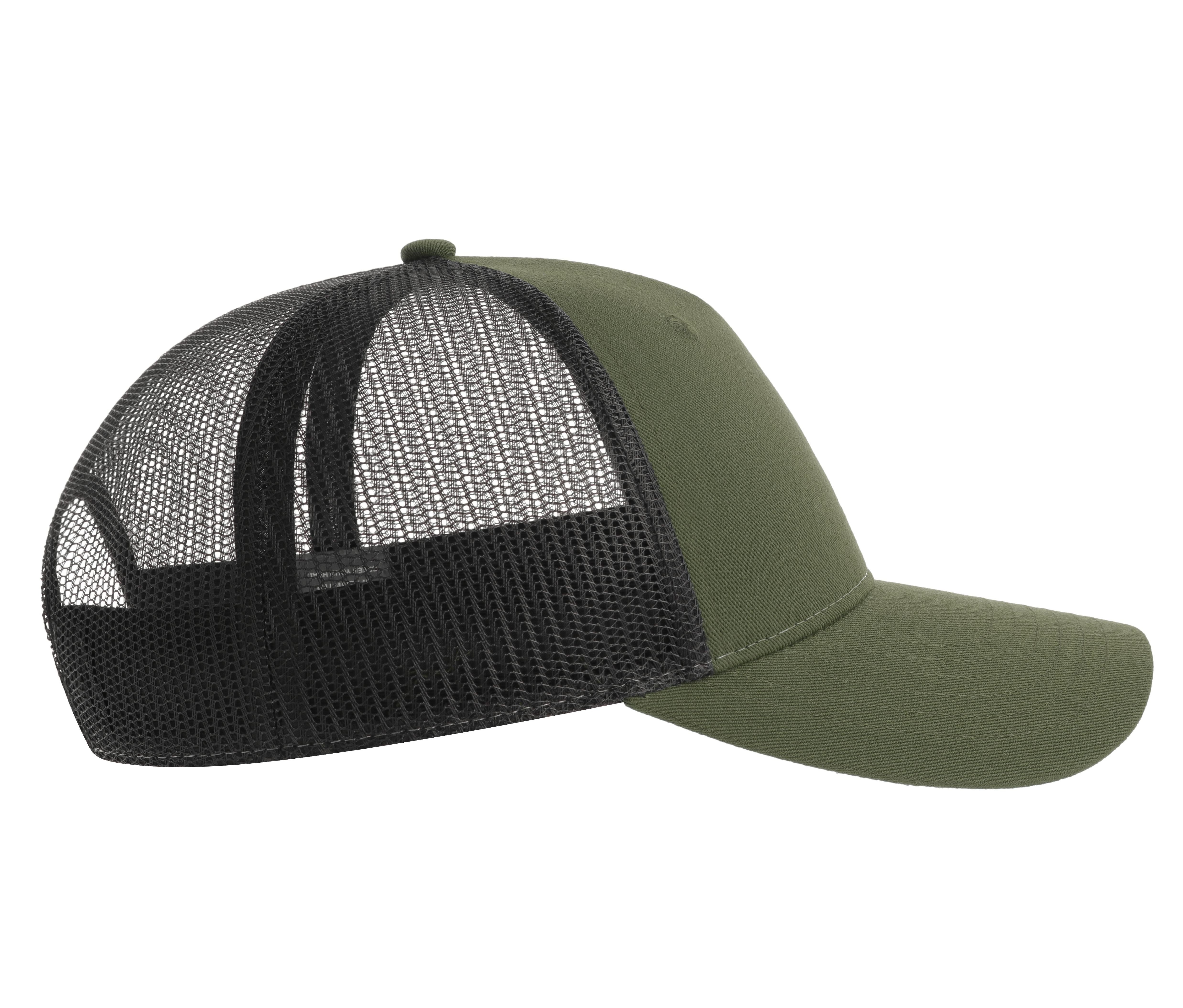 Casquette Trucker 5 Pans - Olive / Black