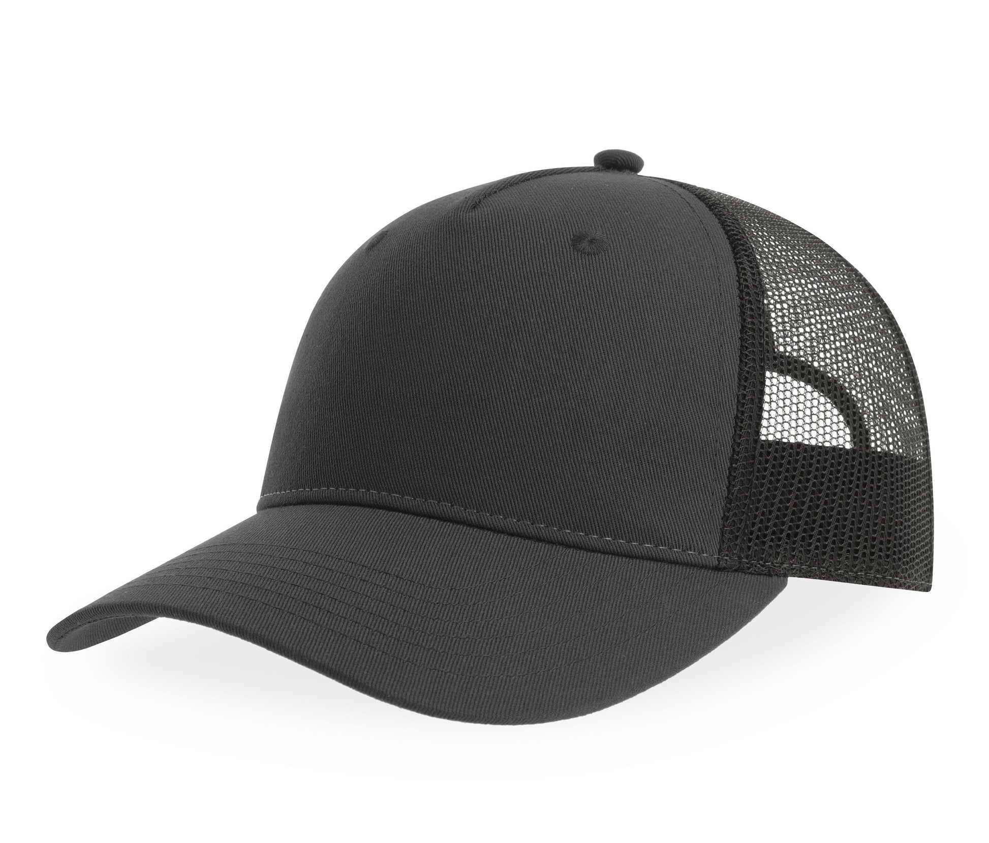 Casquette Trucker 5 Pans - Dark Grey / Black