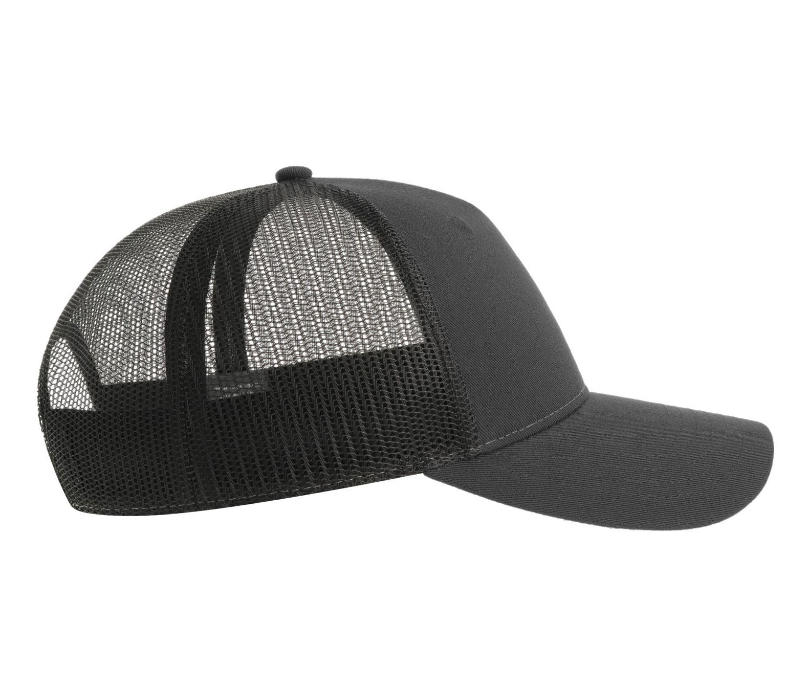 Casquette Trucker 5 Pans - Dark Grey / Black