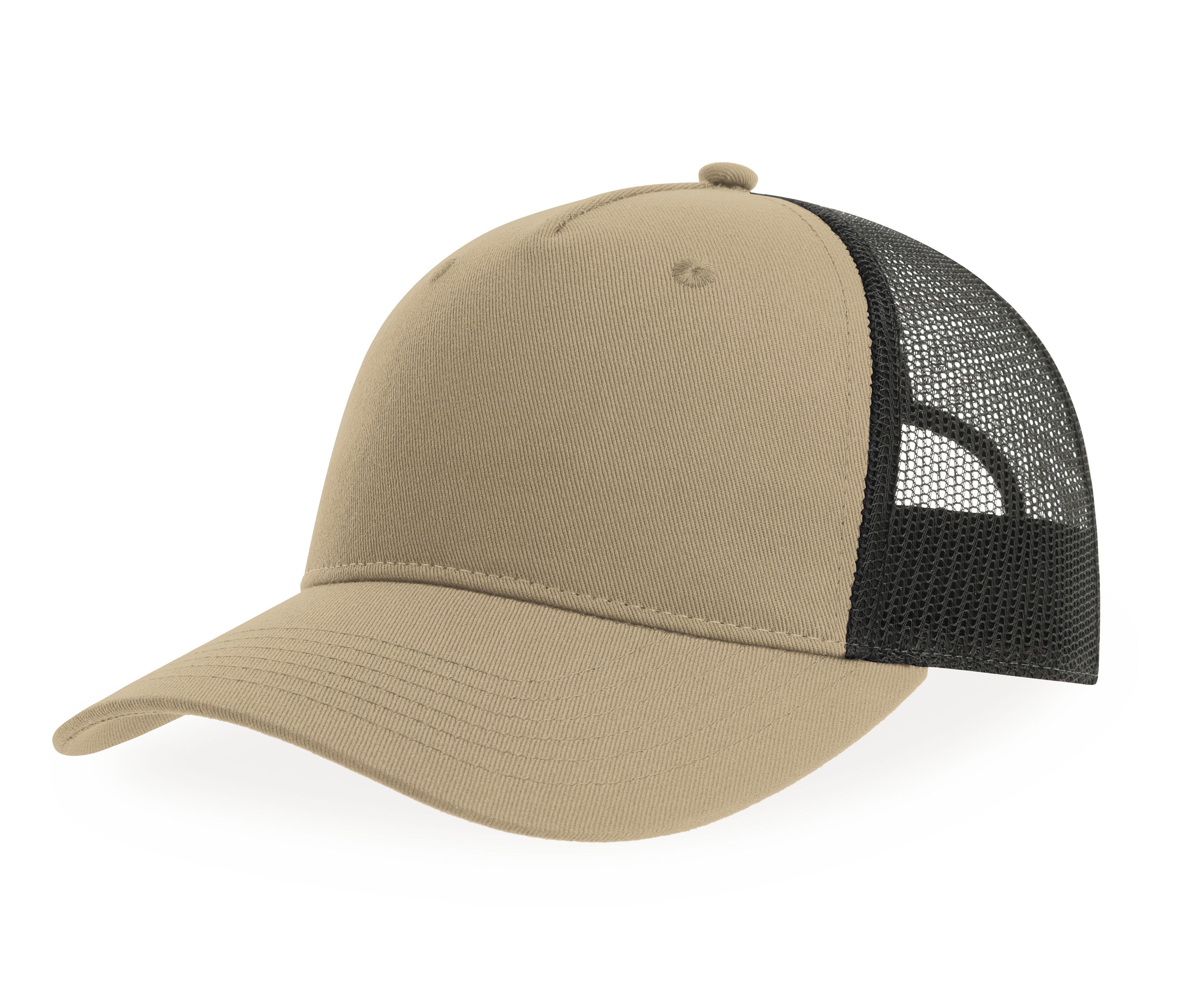 Casquette Trucker 5 Pans - Khaki / Black