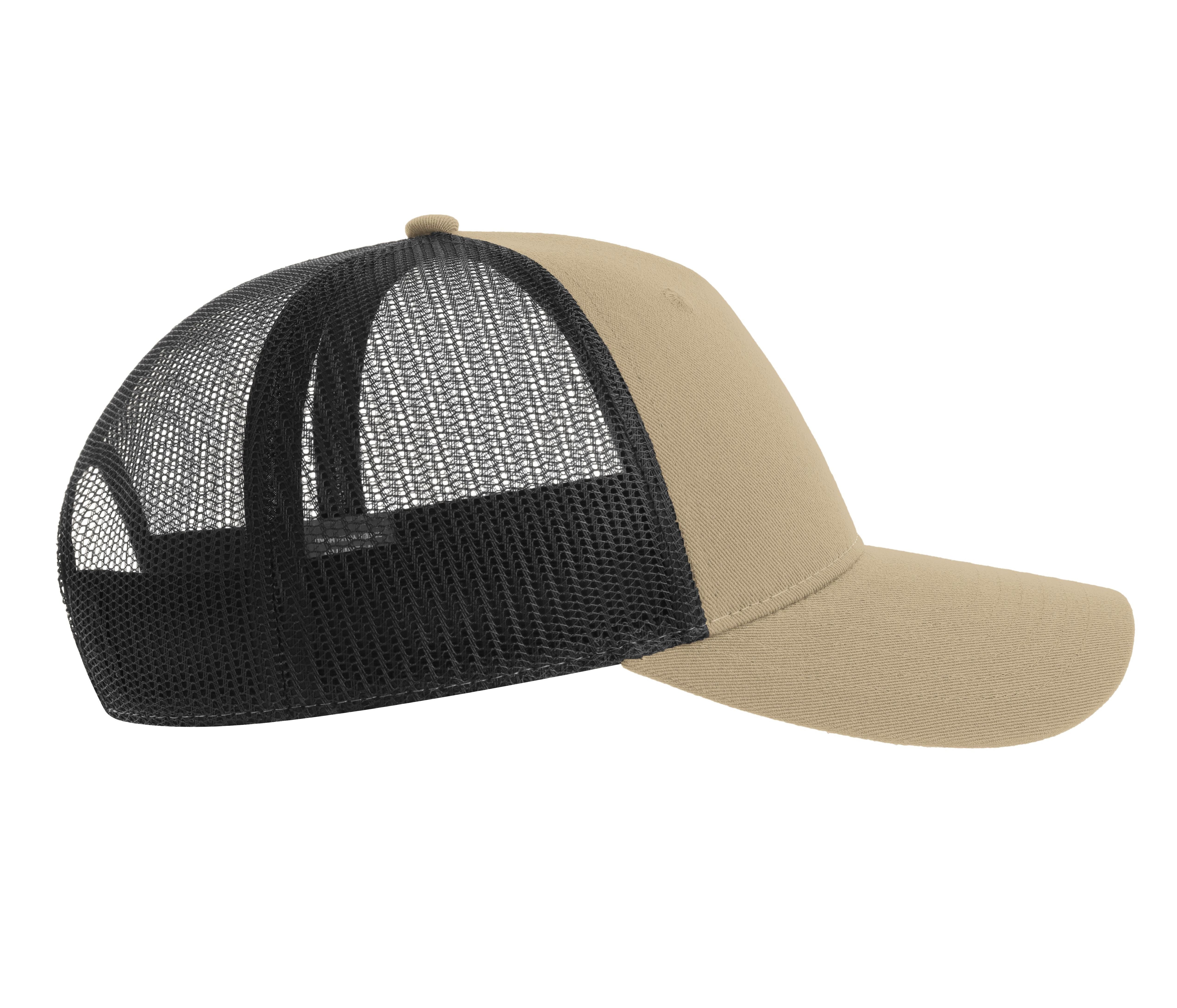 Casquette Trucker 5 Pans - Khaki / Black