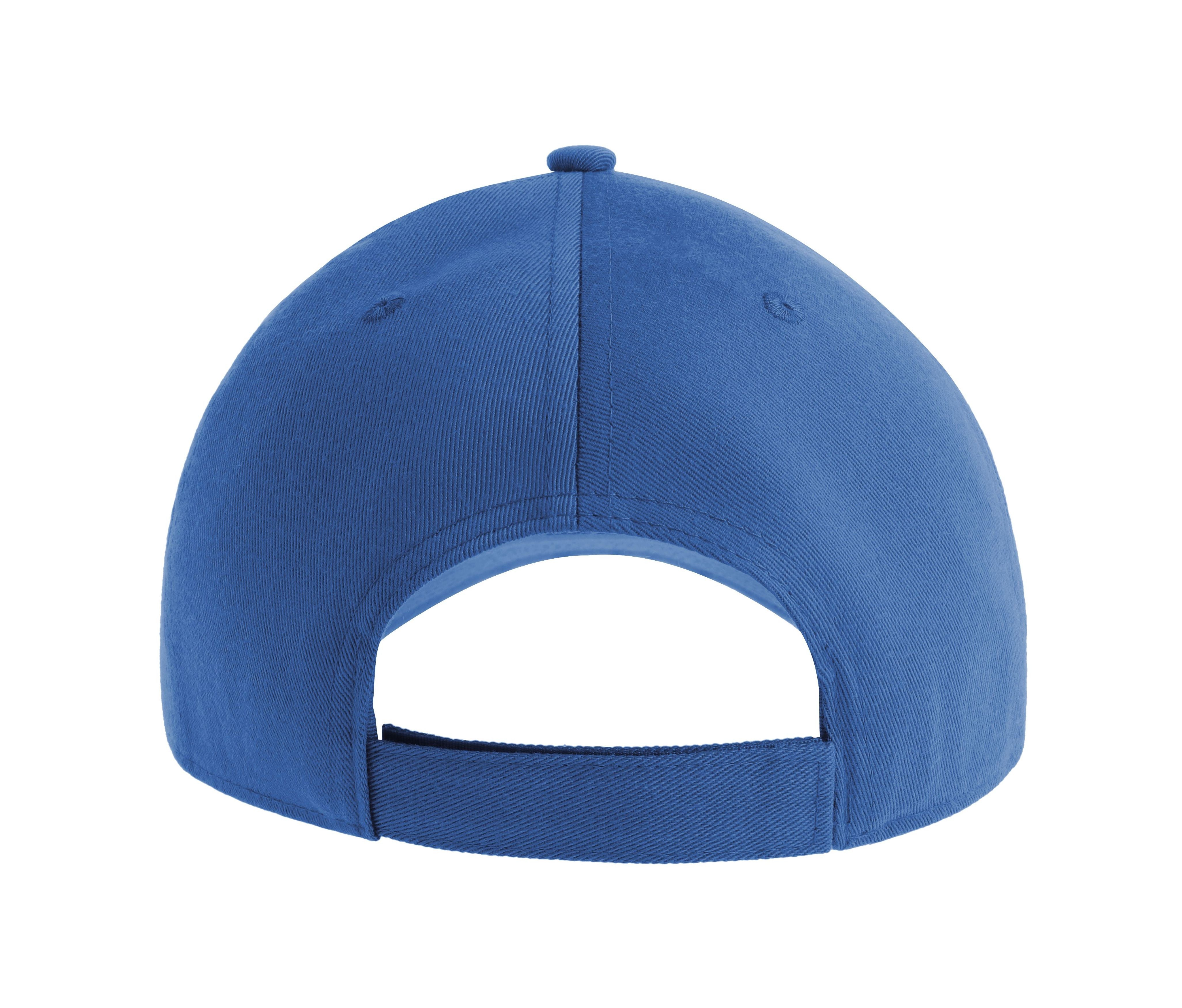 Casquette Baseball 6 Pans - Royal