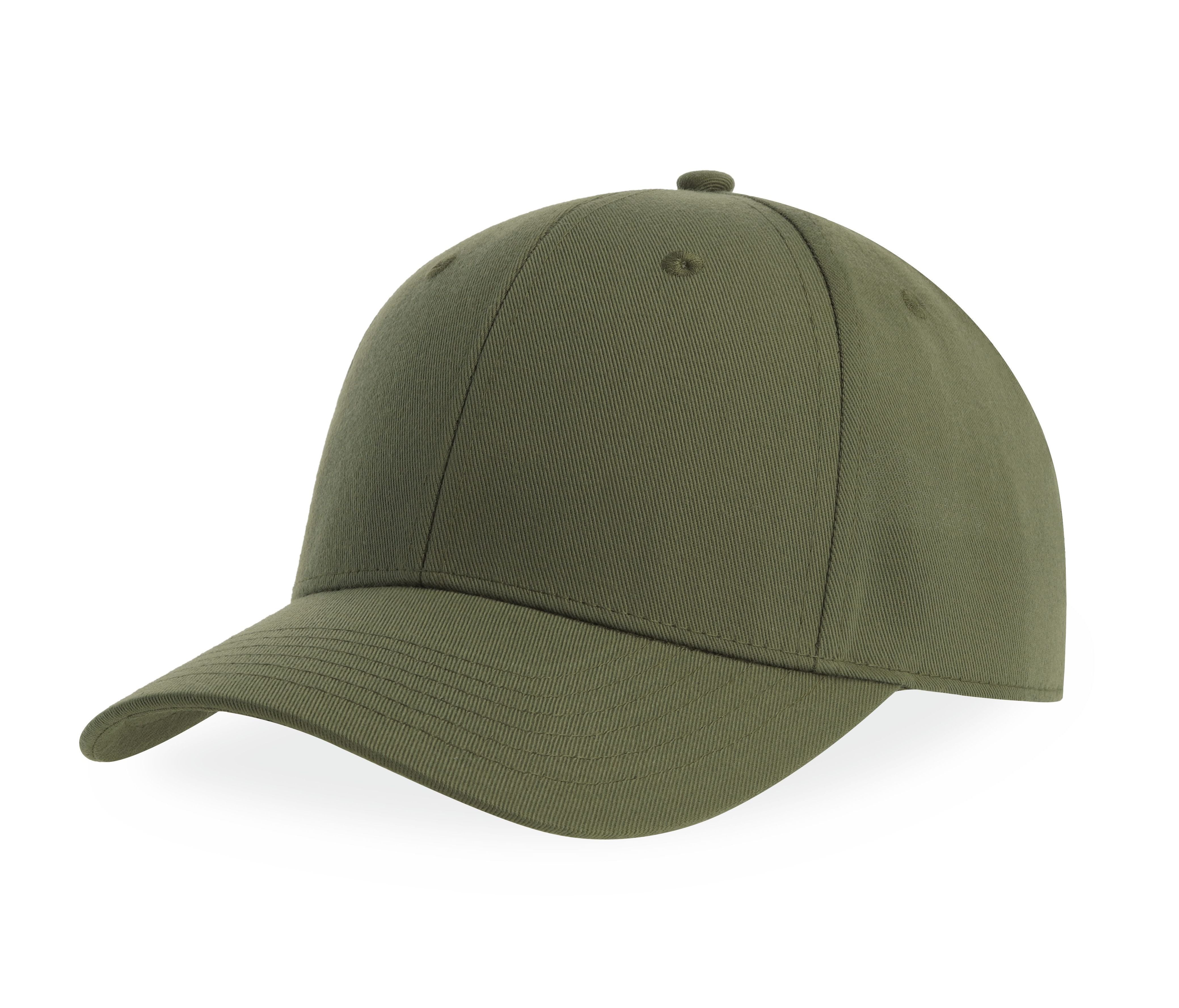 Casquette Baseball 6 Pans - Olive
