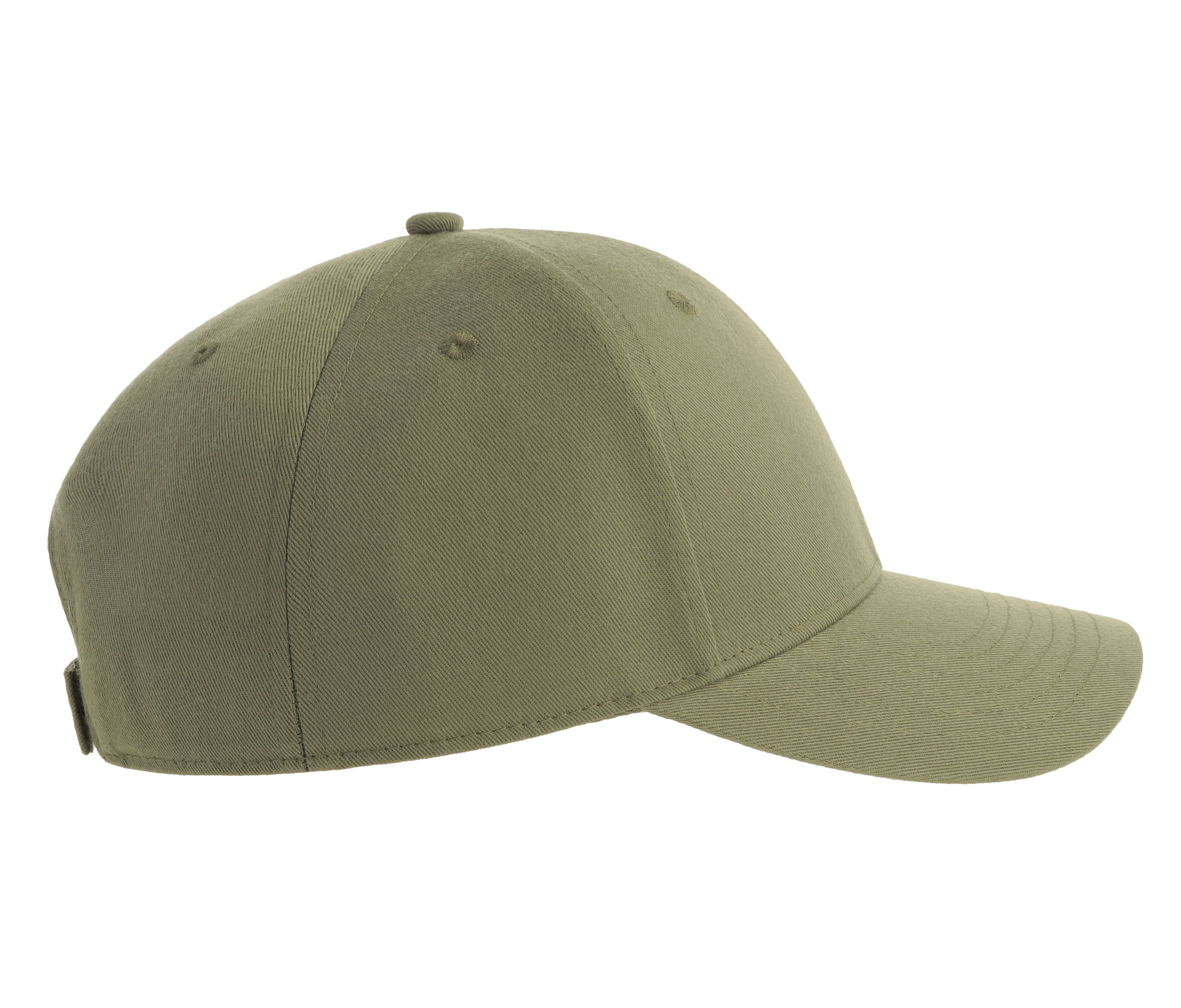 Casquette Baseball 6 Pans - Olive