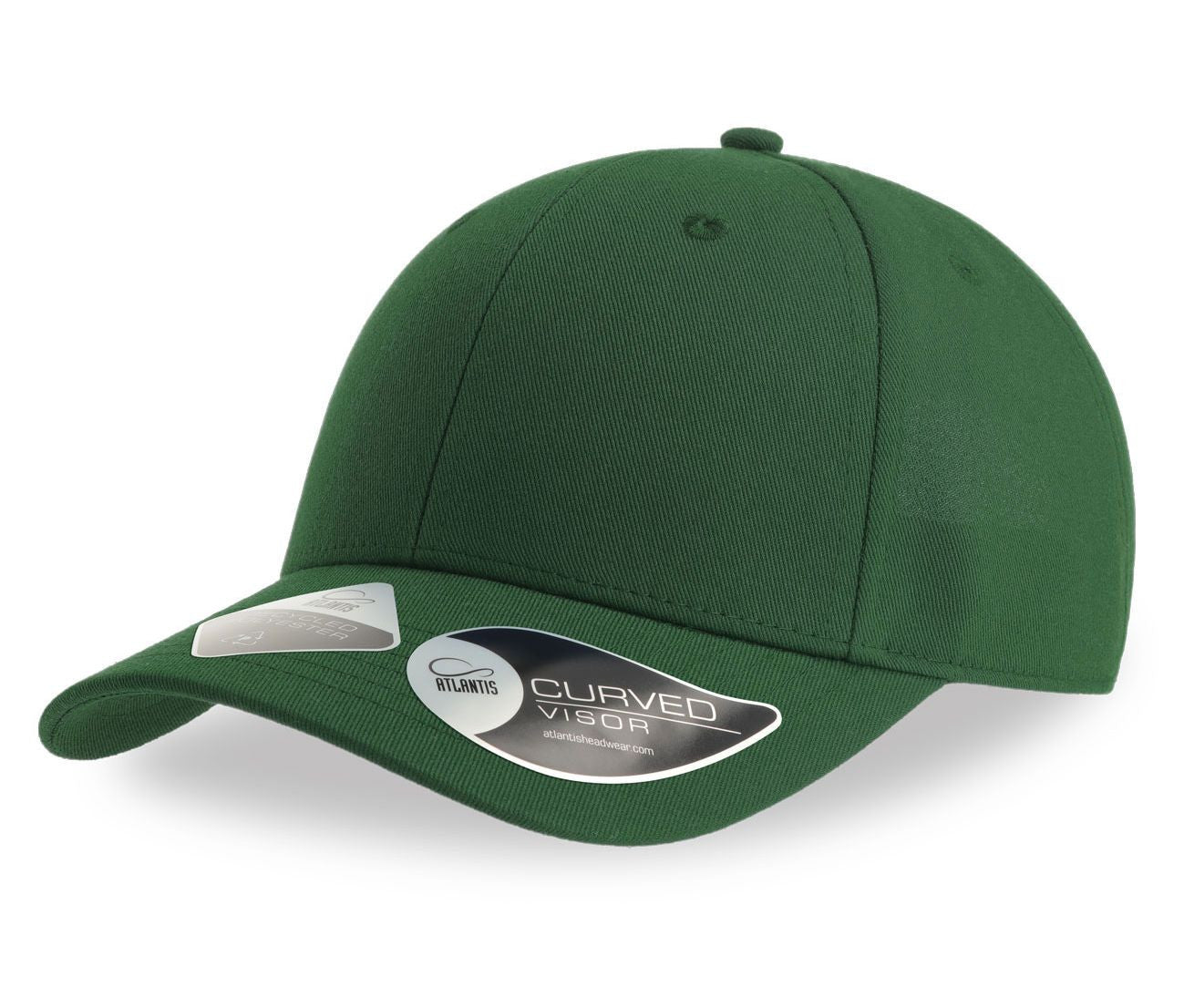 Casquette Baseball 6 Pans - Bottle Green