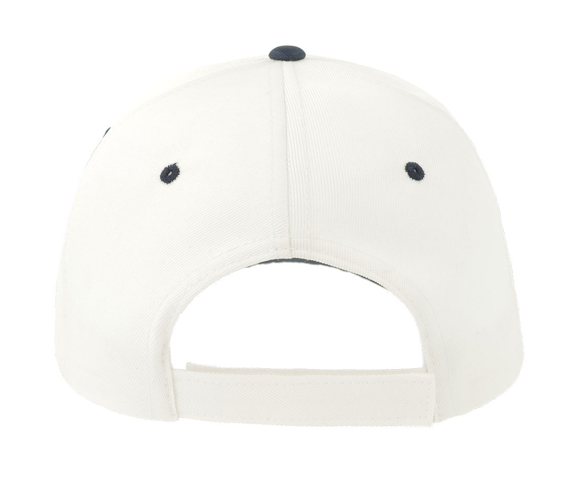 Casquette Baseball 5 Pans - White/navy