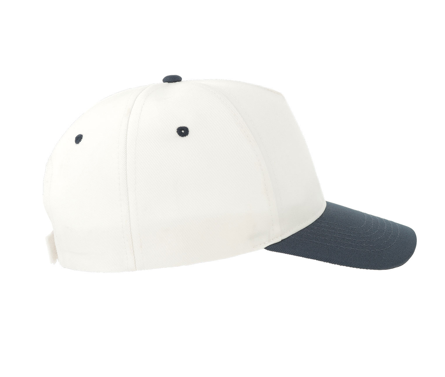 Casquette Baseball 5 Pans - White/navy