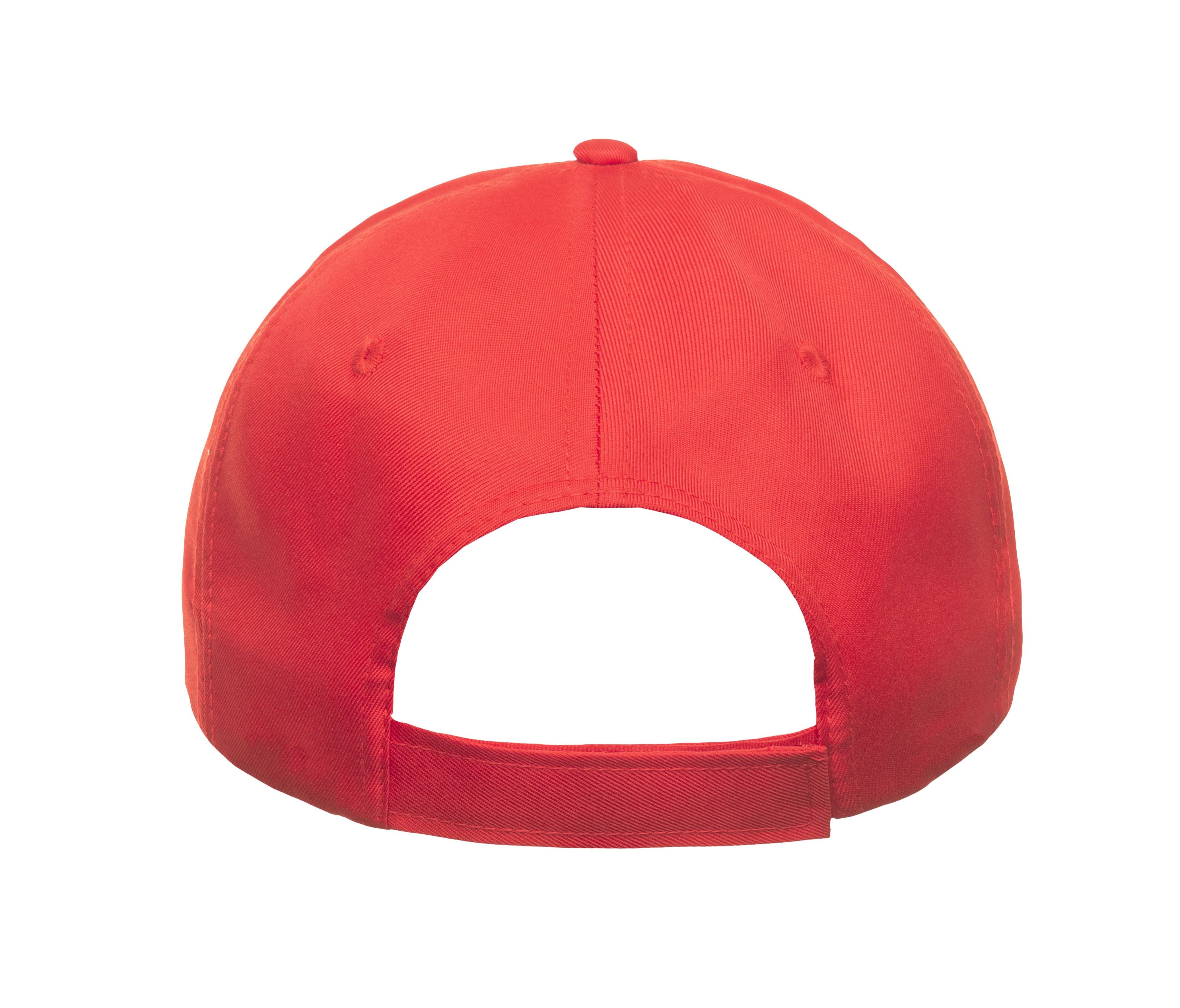 Casquette Baseball 5 Pans - Red