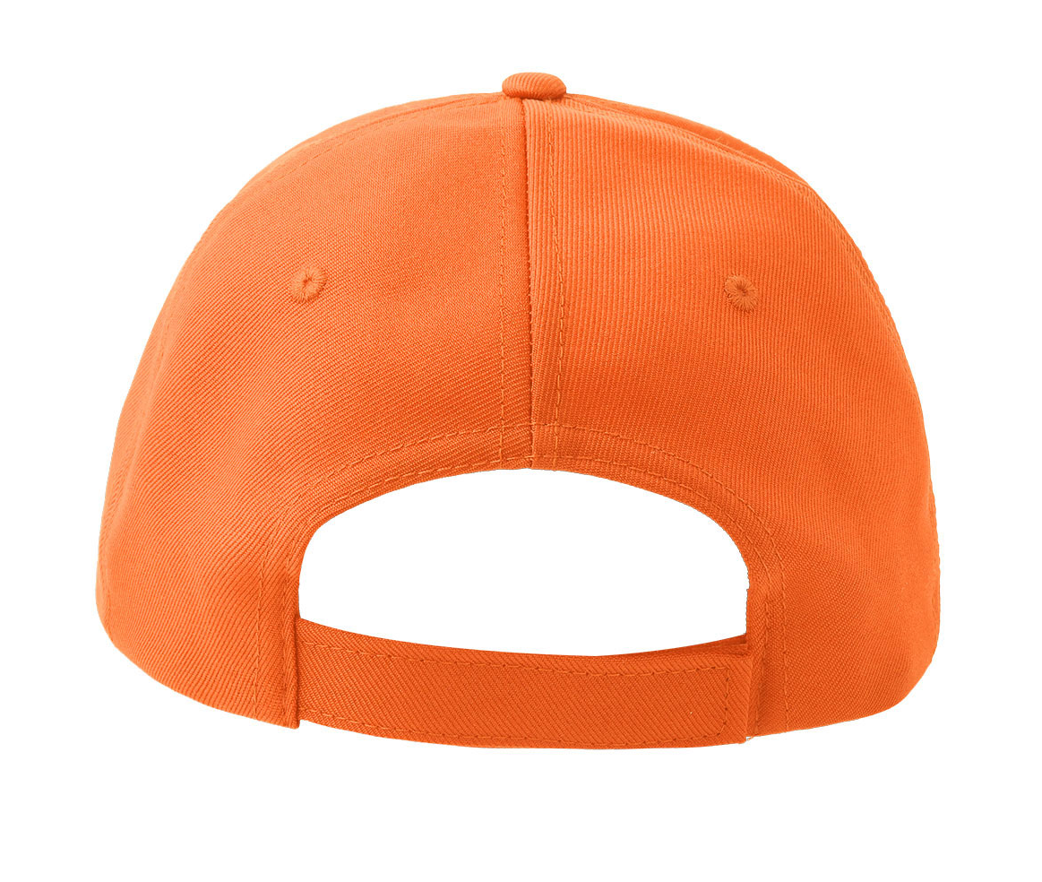 Casquette Baseball 5 Pans - Orange