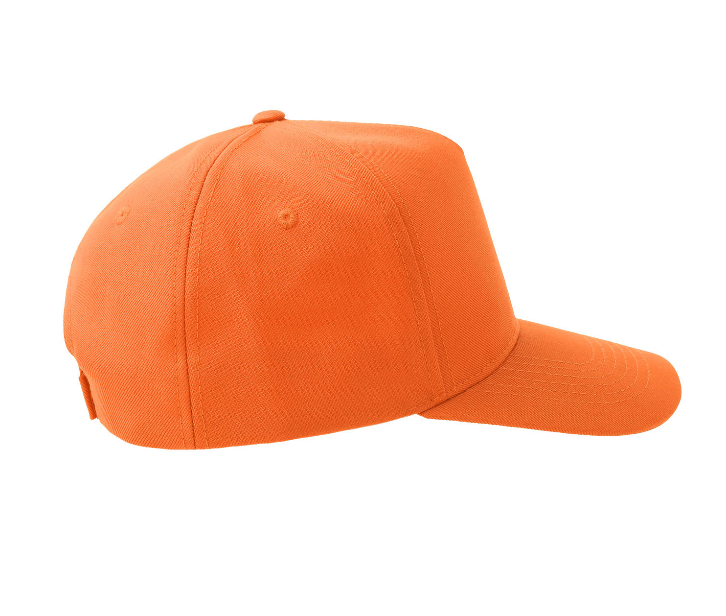 Casquette Baseball 5 Pans - Orange