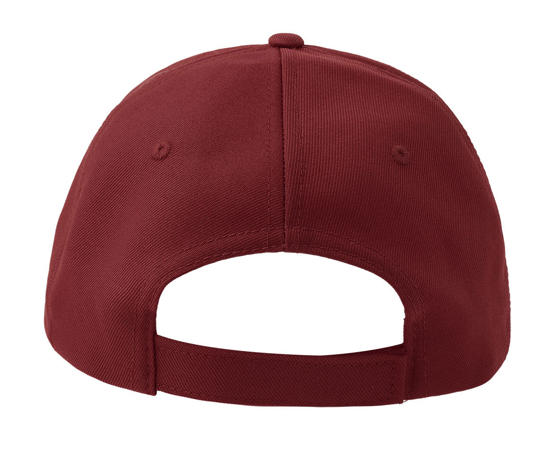 Casquette Baseball 5 Pans - Burgundy