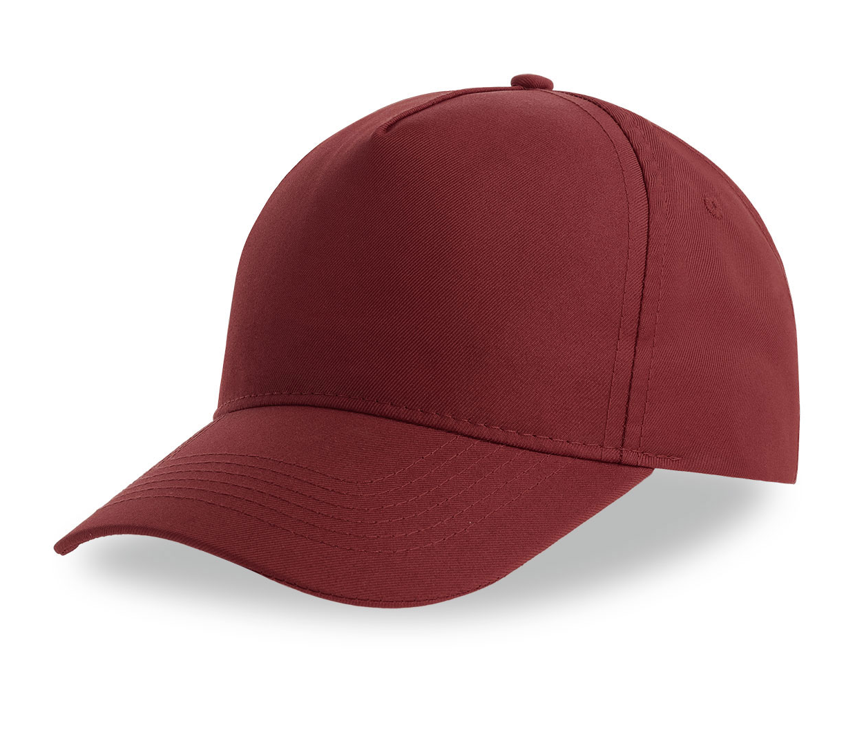 Casquette Baseball 5 Pans - Burgundy