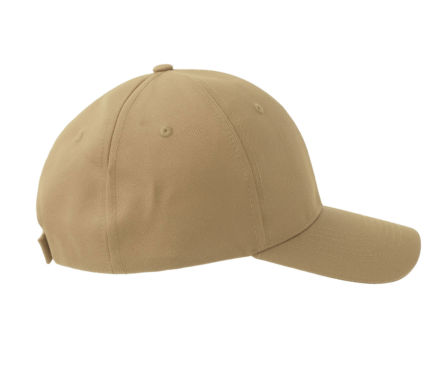 Casquette Baseball 6 Pans - Kaki