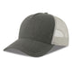 Grey Melange / White