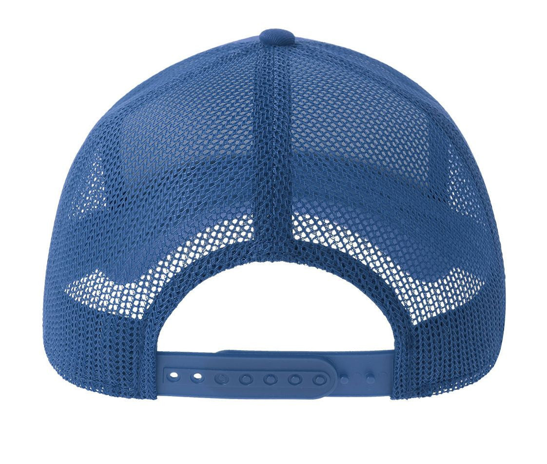 Casquette 5 Pans Style Trucker en Coton - Royal/royal