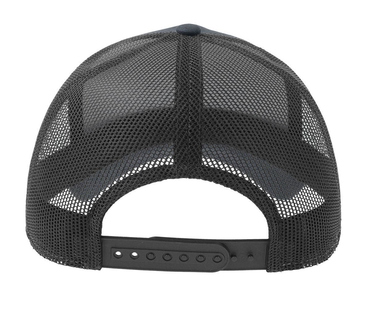 Casquette 5 Pans Style Trucker en Coton - Navy/dark Grey