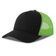 Black / Fluo Green