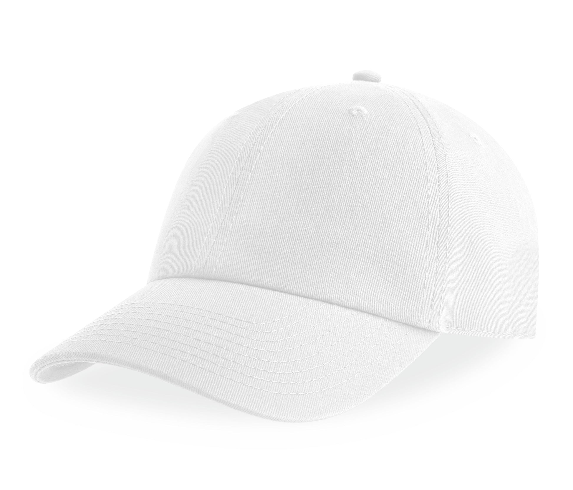 Casquette 6 Pans en Coton Bio - White