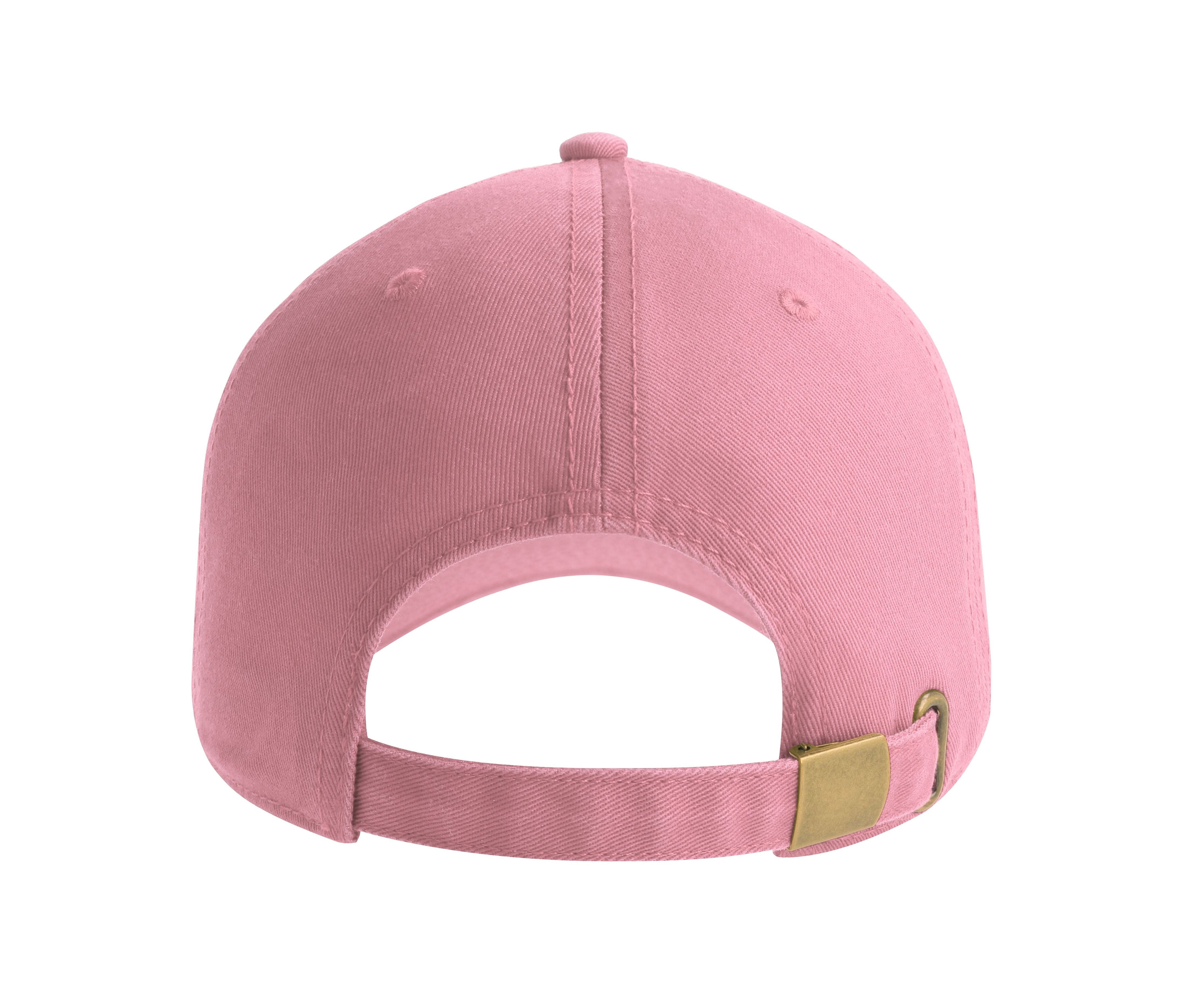 Casquette 6 Pans en Coton Bio - Pink