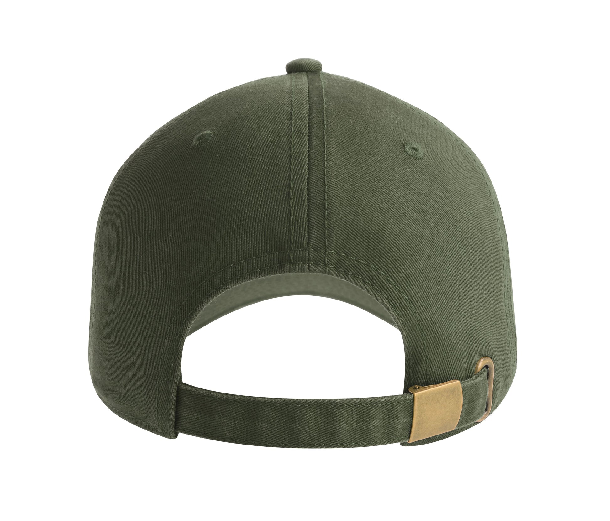 Casquette 6 Pans en Coton Bio - Olive