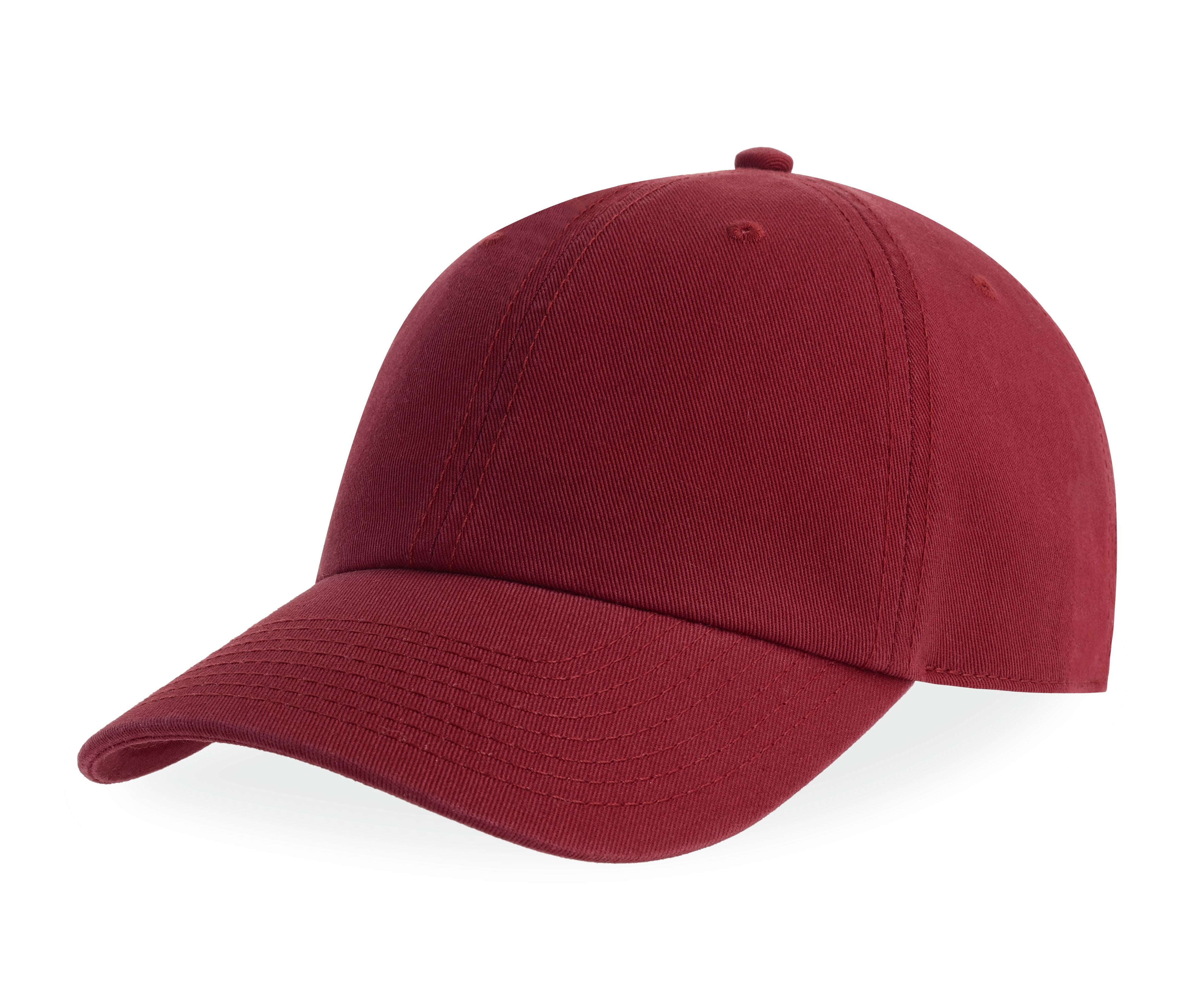 Casquette 6 Pans en Coton Bio - Cardinal Red