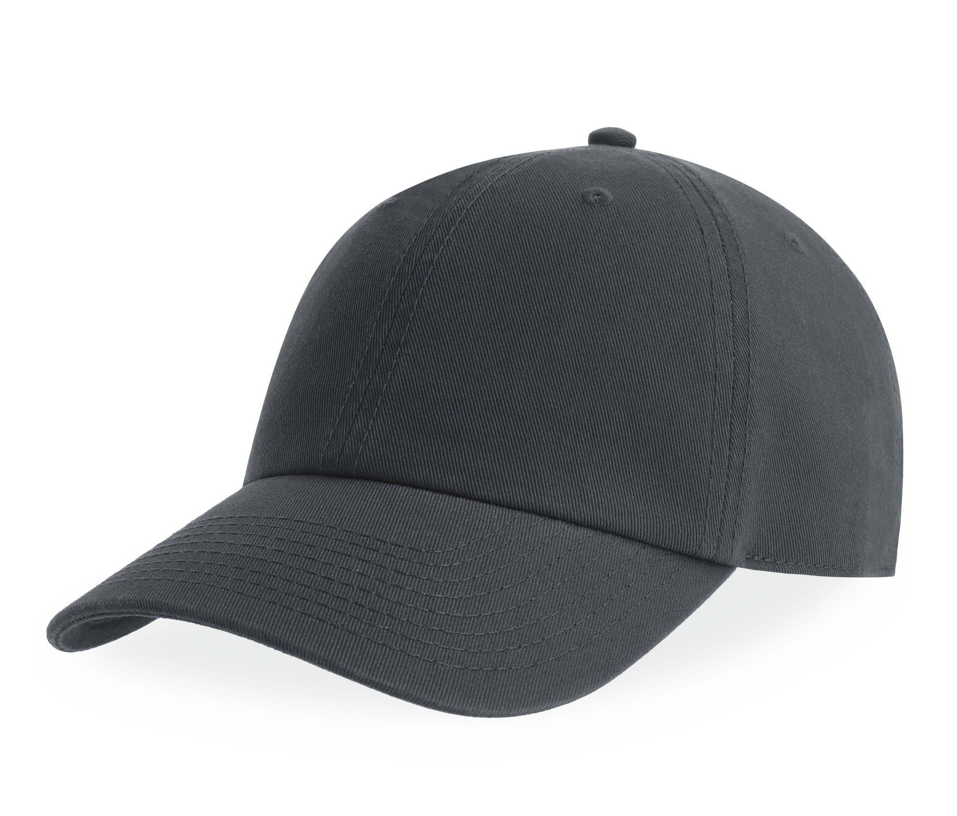 Casquette 6 Pans en Coton Bio - Dark Grey