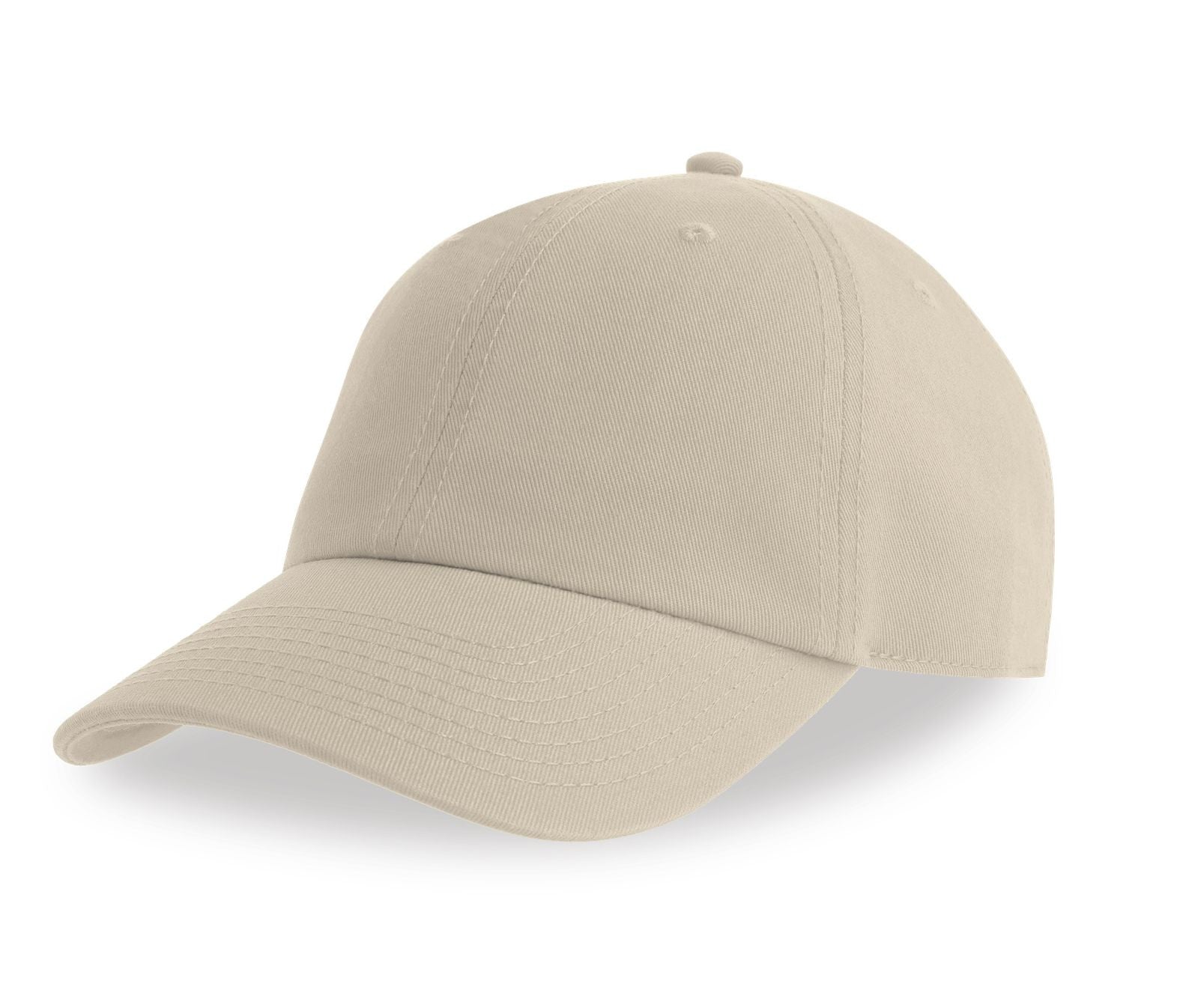 Casquette 6 Pans en Coton Bio - Stone