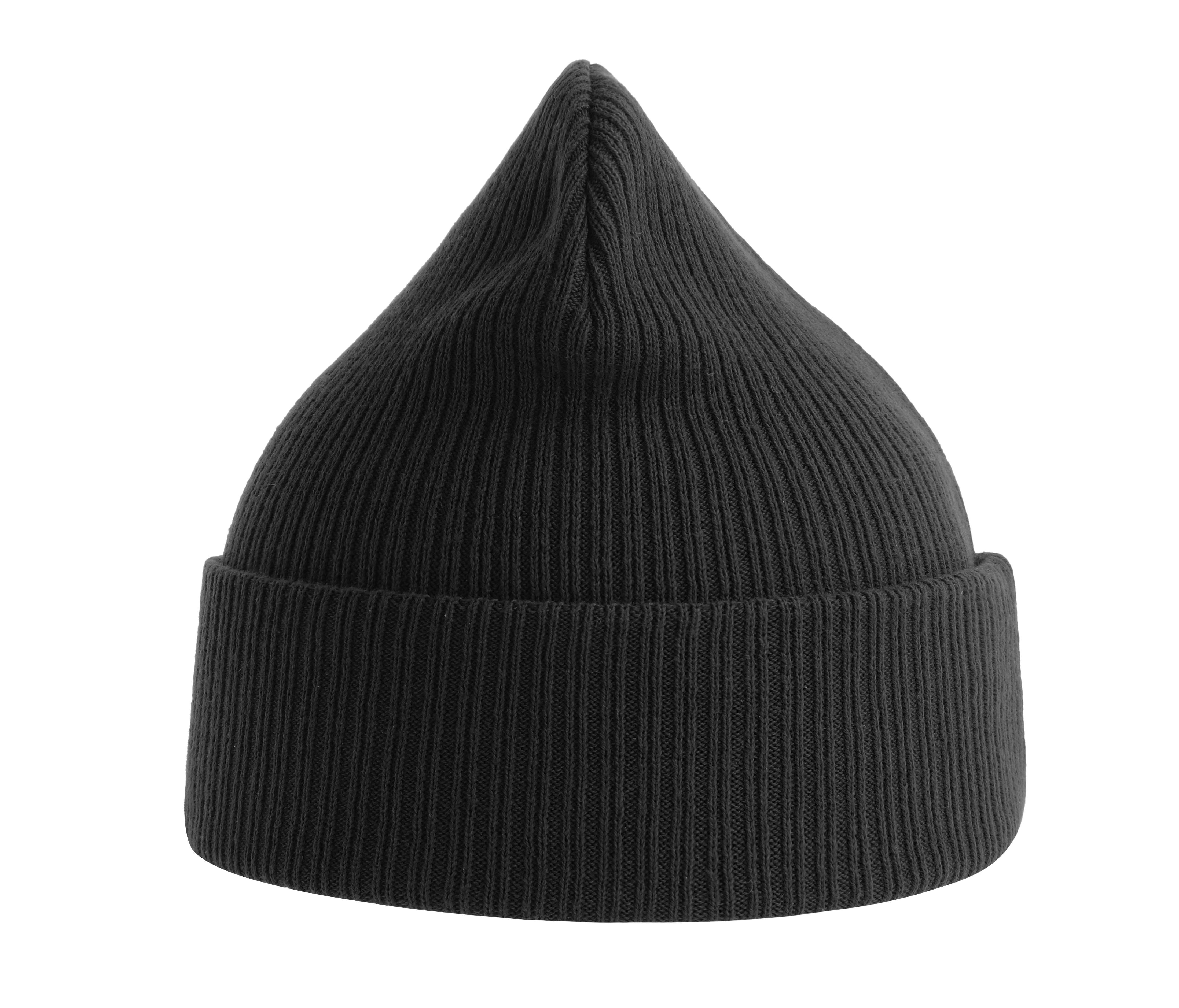 Bonnet en Coton Organique - Black