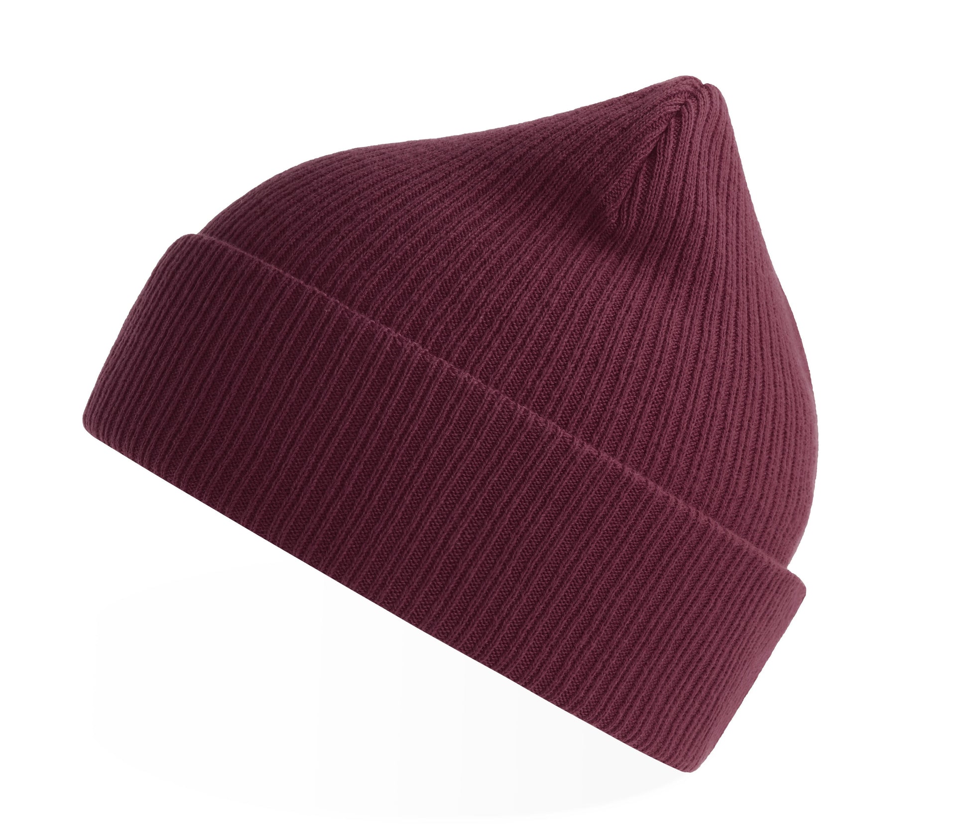 Bonnet en Coton Organique - Burgundy