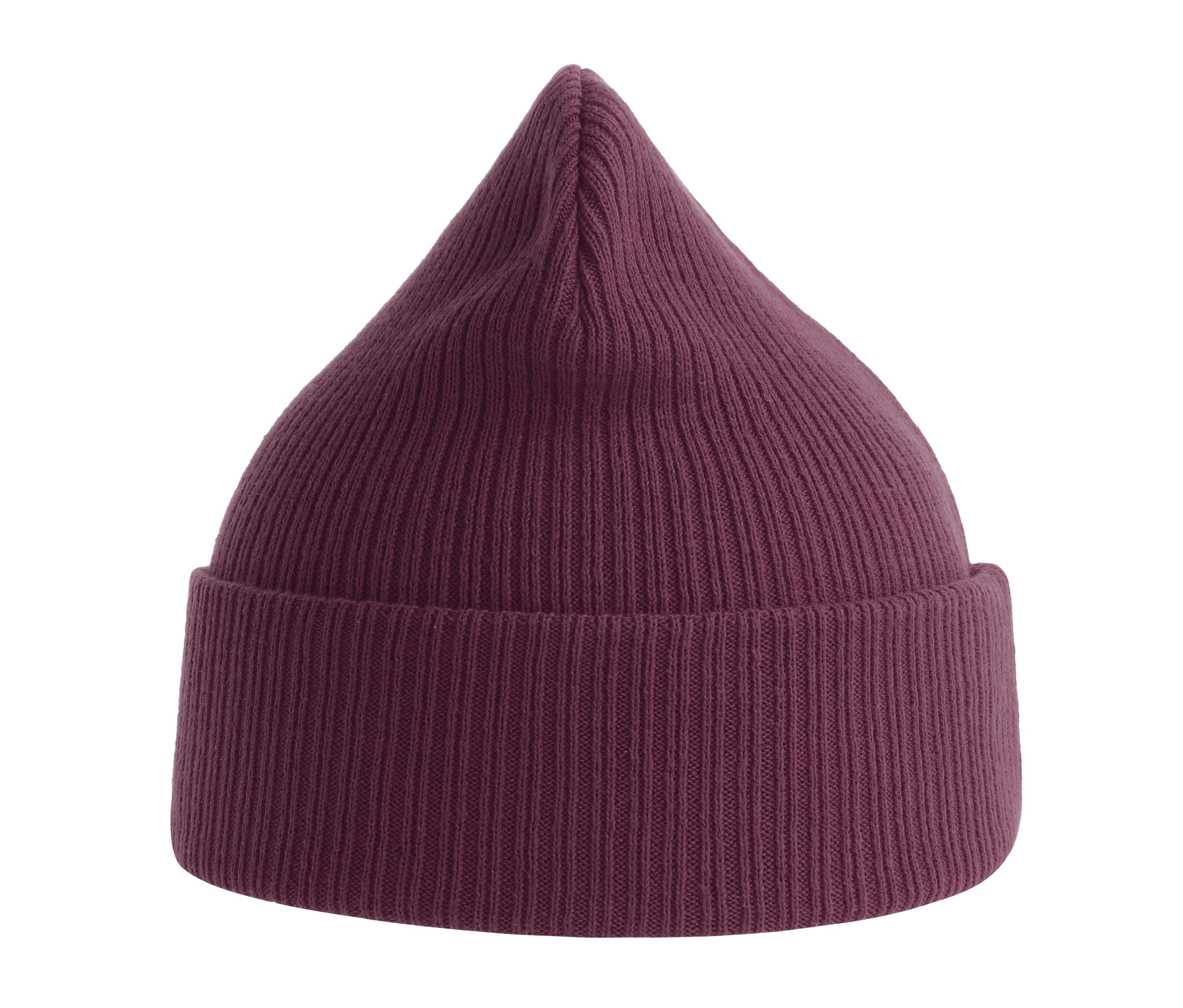 Bonnet en Coton Organique - Burgundy