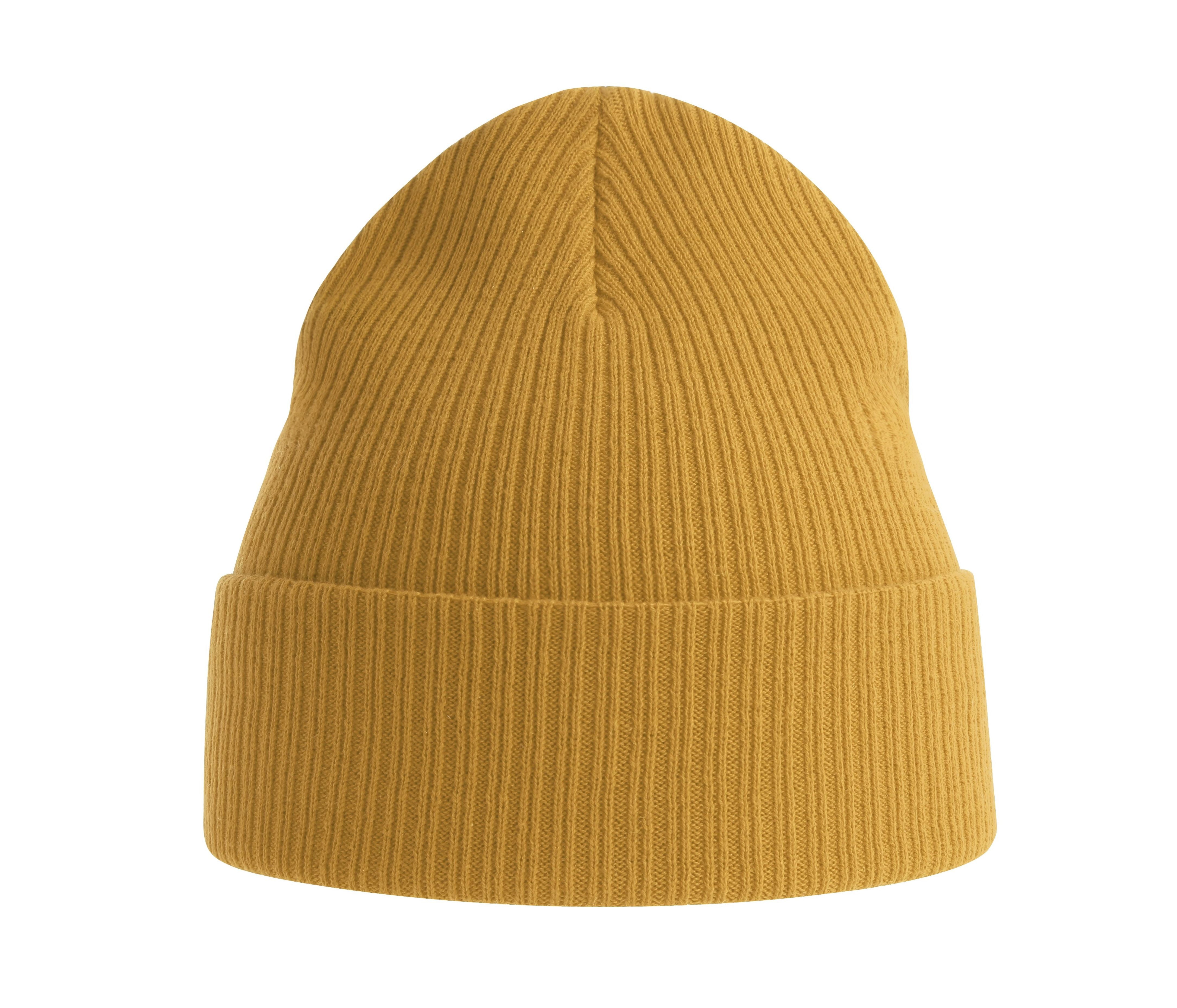 Bonnet en Coton Organique - Mustard