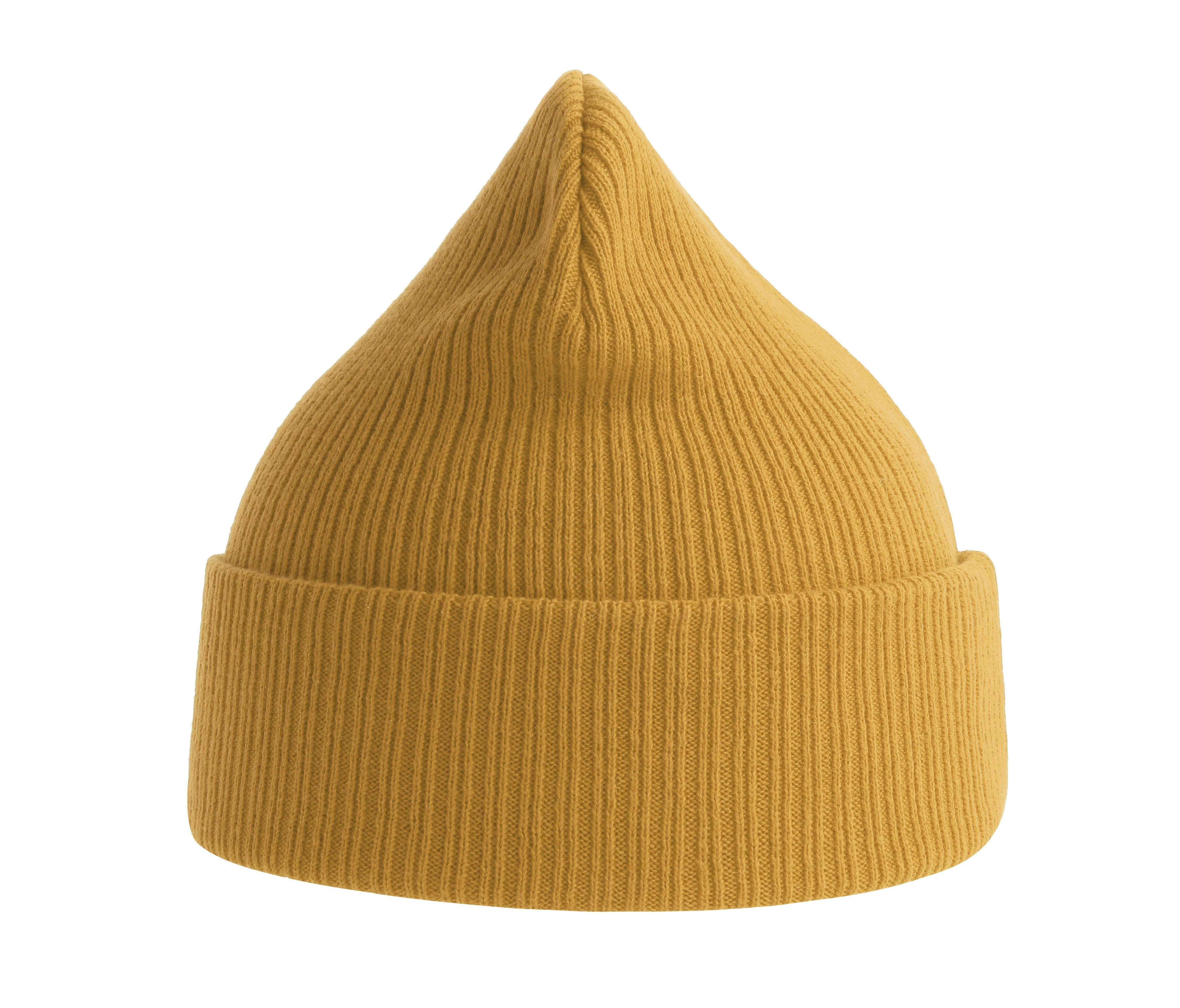 Bonnet en Coton Organique - Mustard