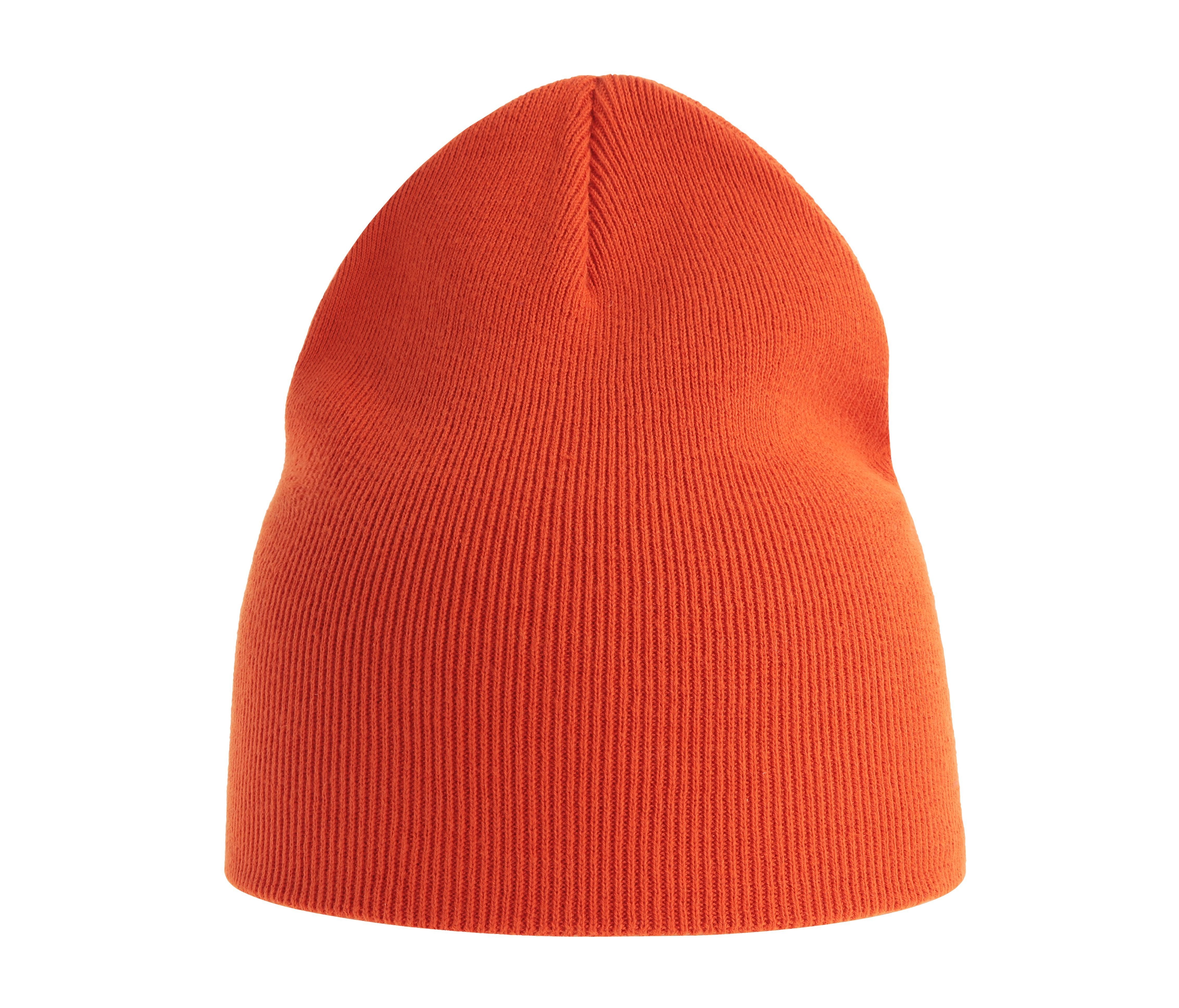 Bonnet en Coton Organique - Orange