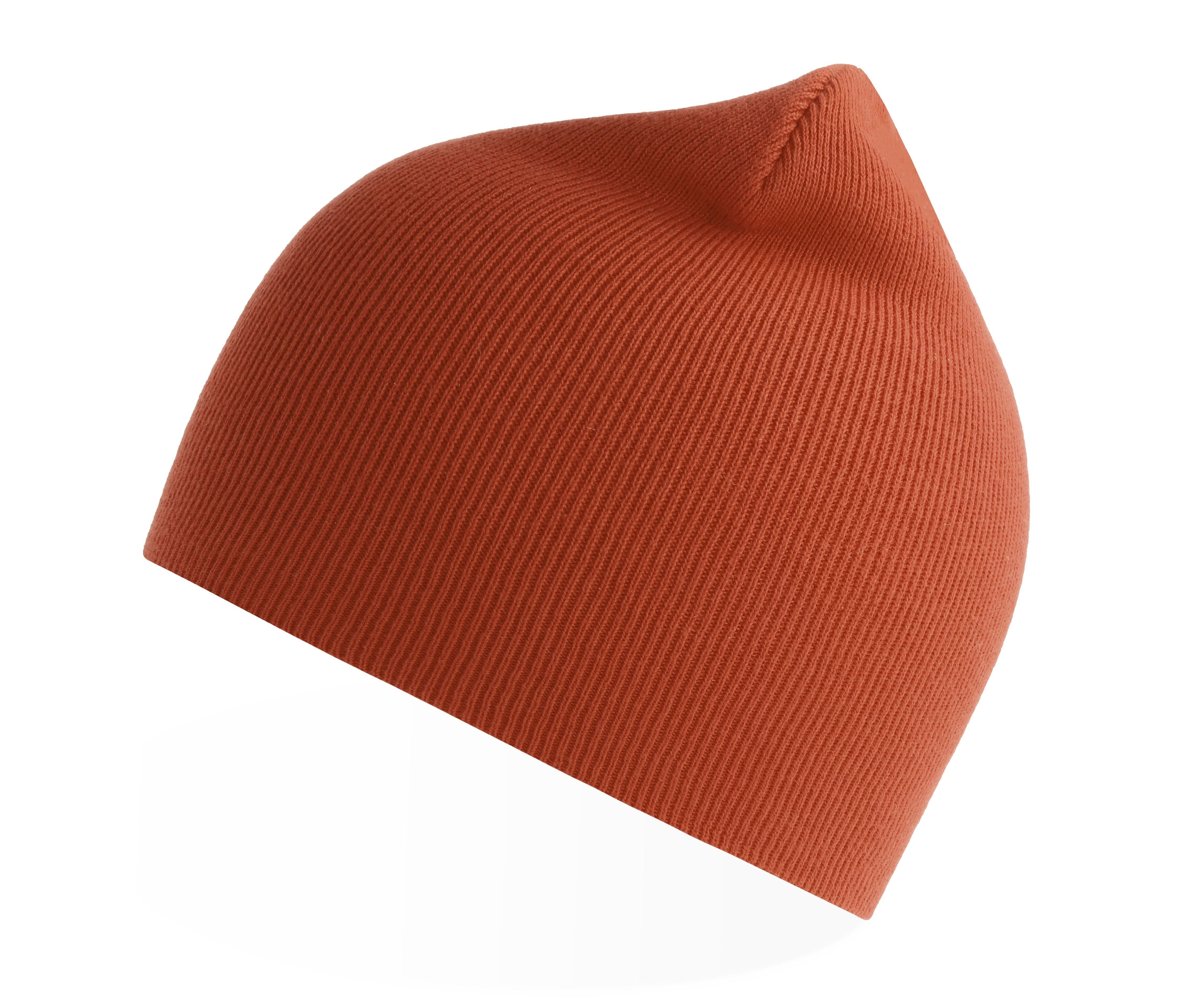 Bonnet en Coton Organique - Orange