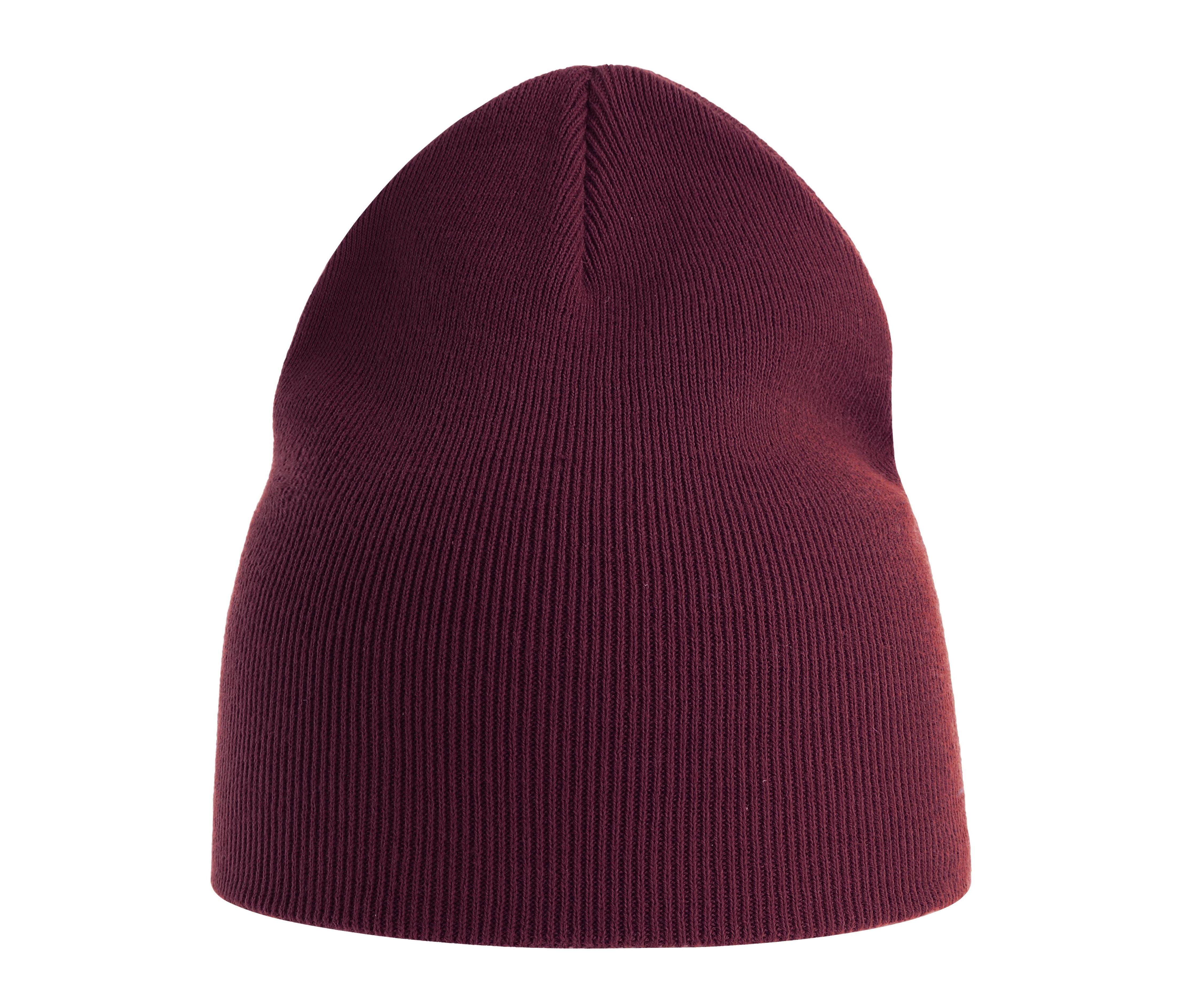 Bonnet en Coton Organique - Burgundy