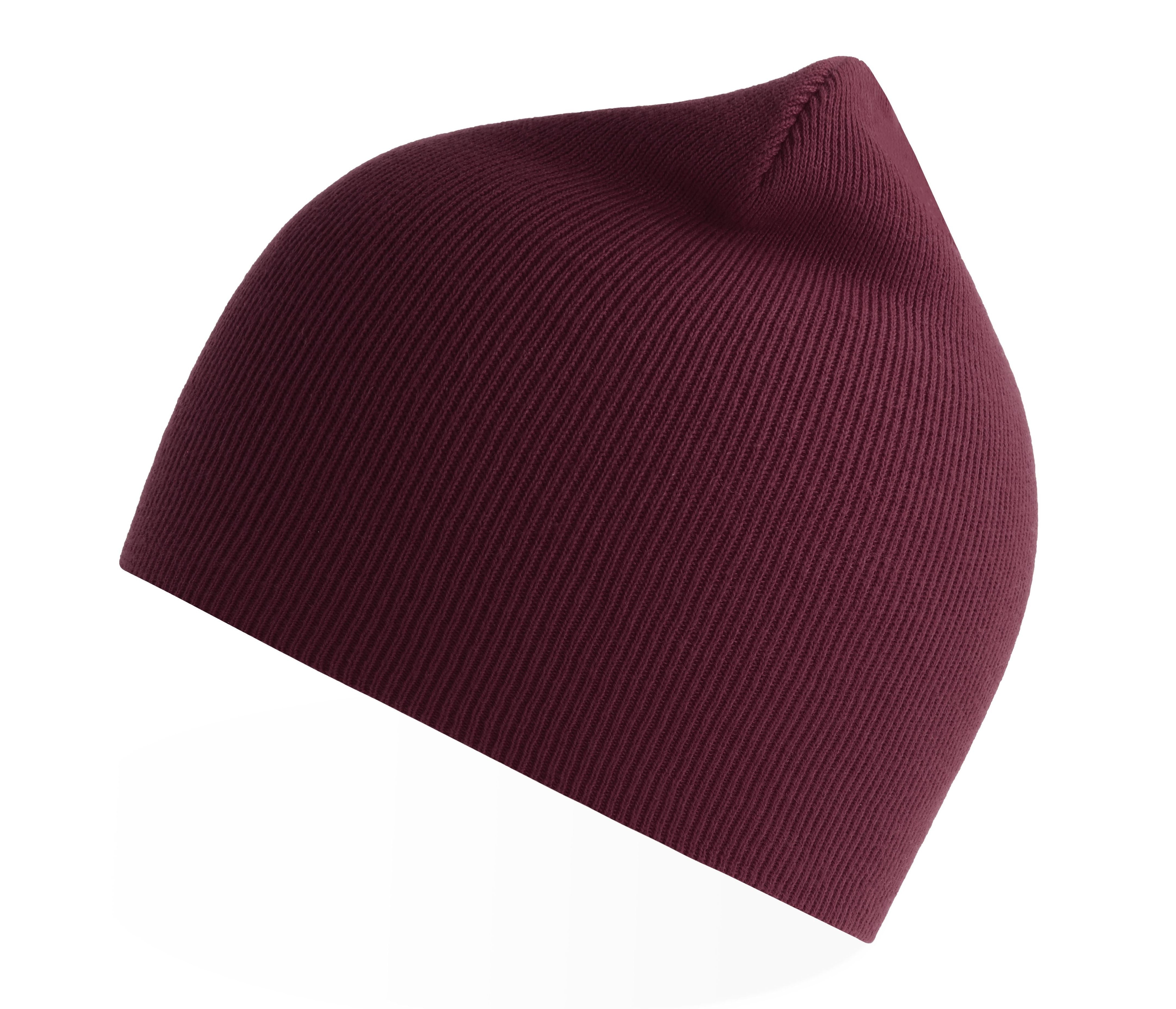 Bonnet en Coton Organique - Burgundy