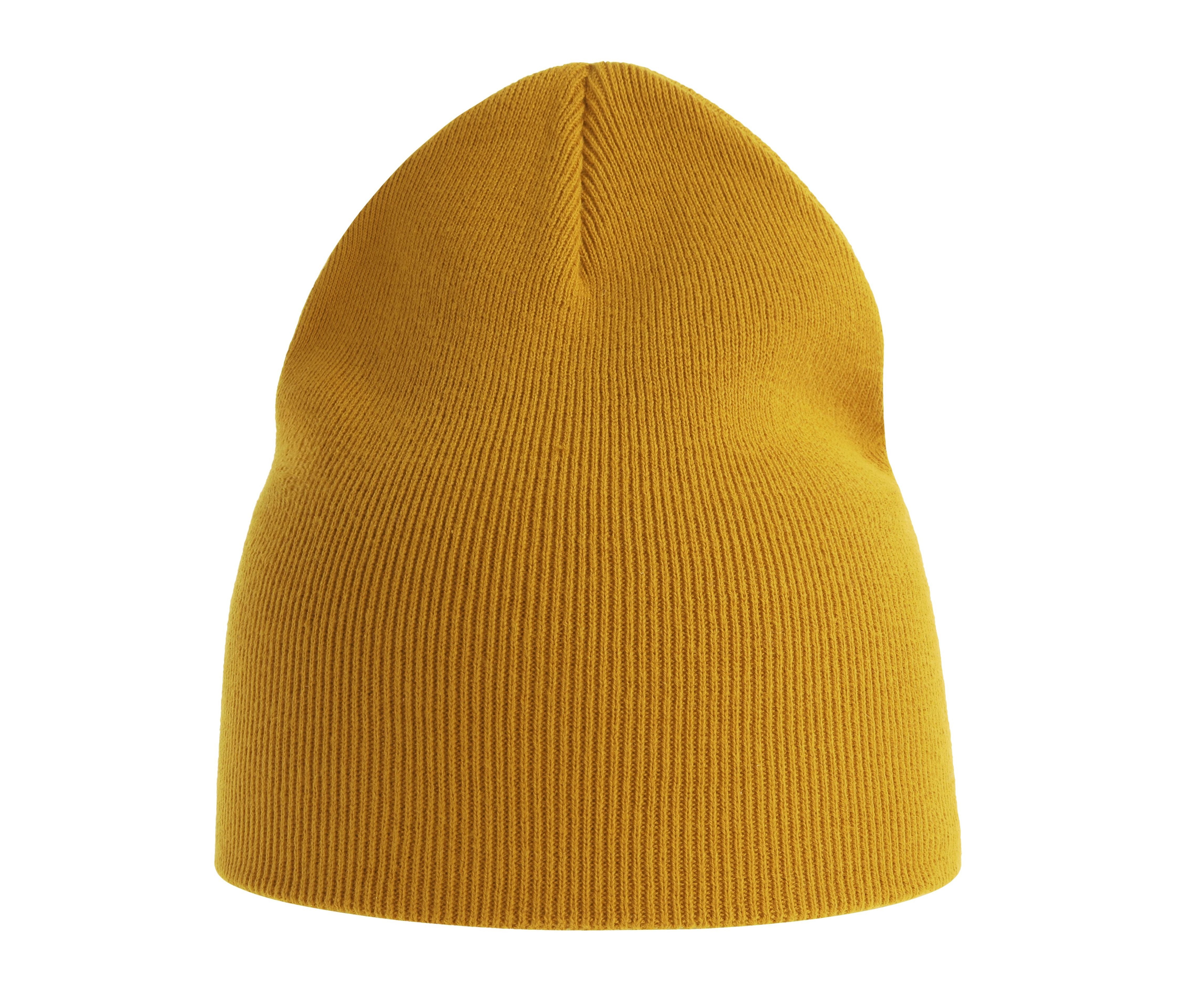 Bonnet en Coton Organique - Mustard