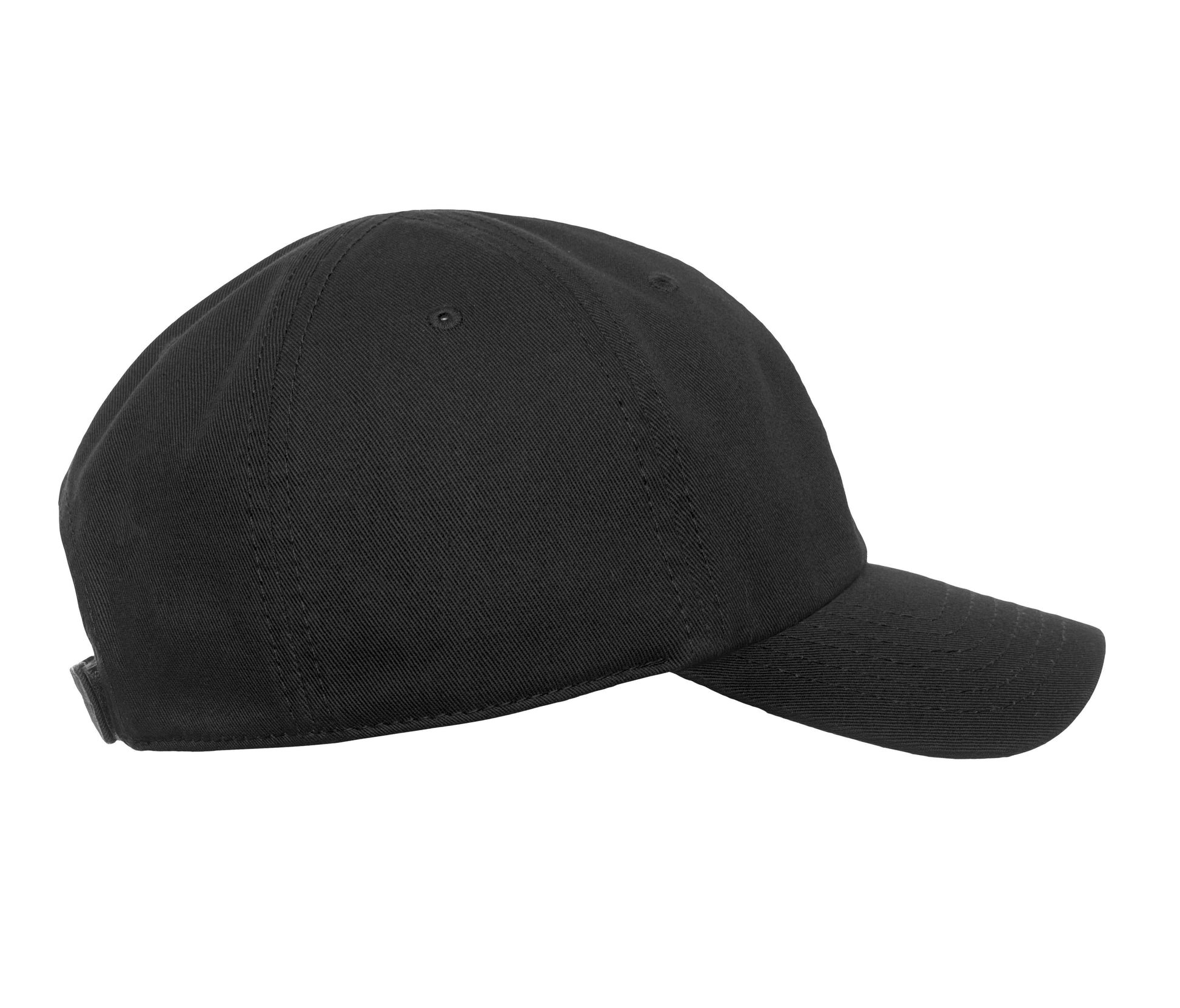 Casquette 6 Pans Enfant - Black