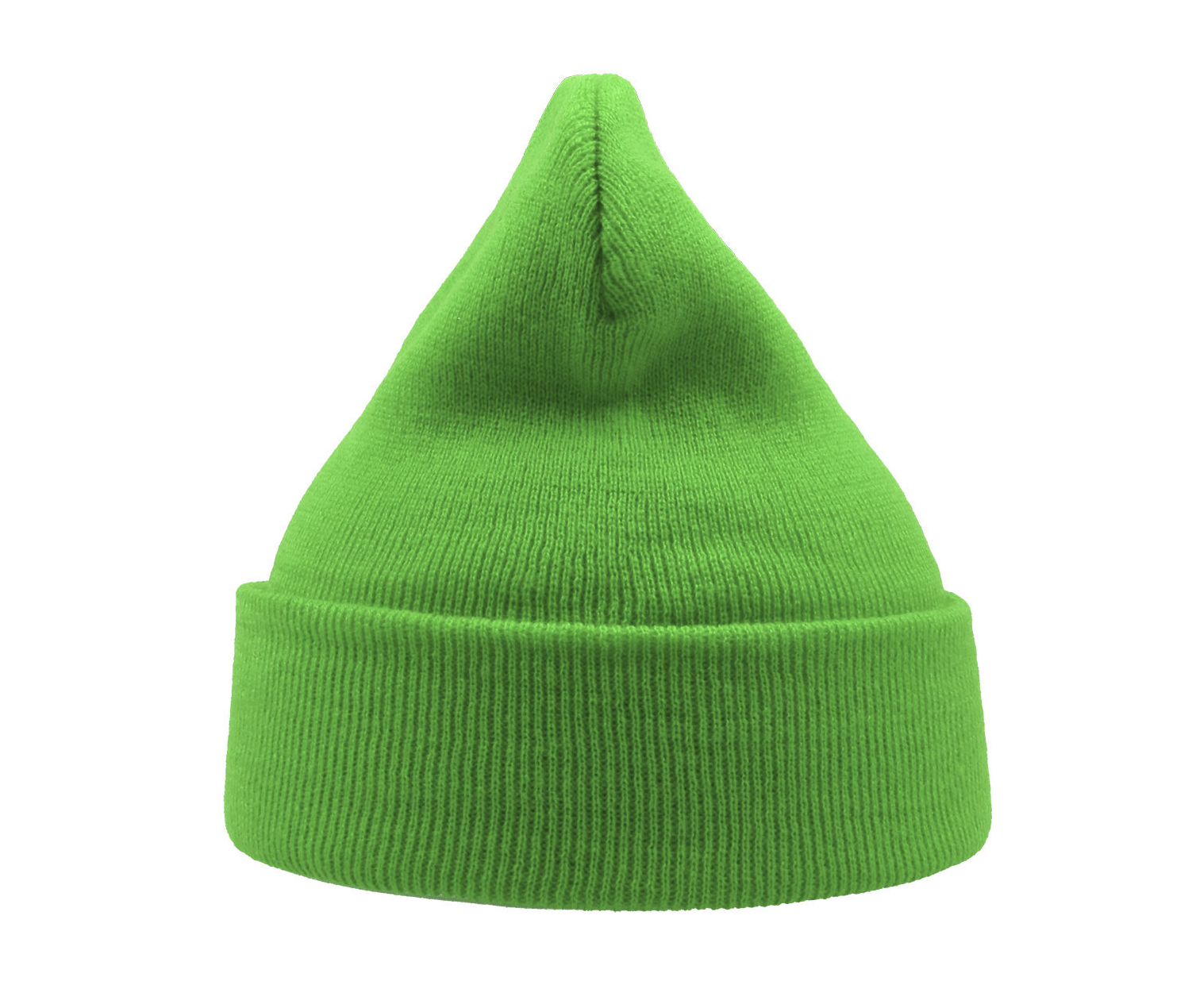 Bonnet en Polyester Recyclé - Fluo Green