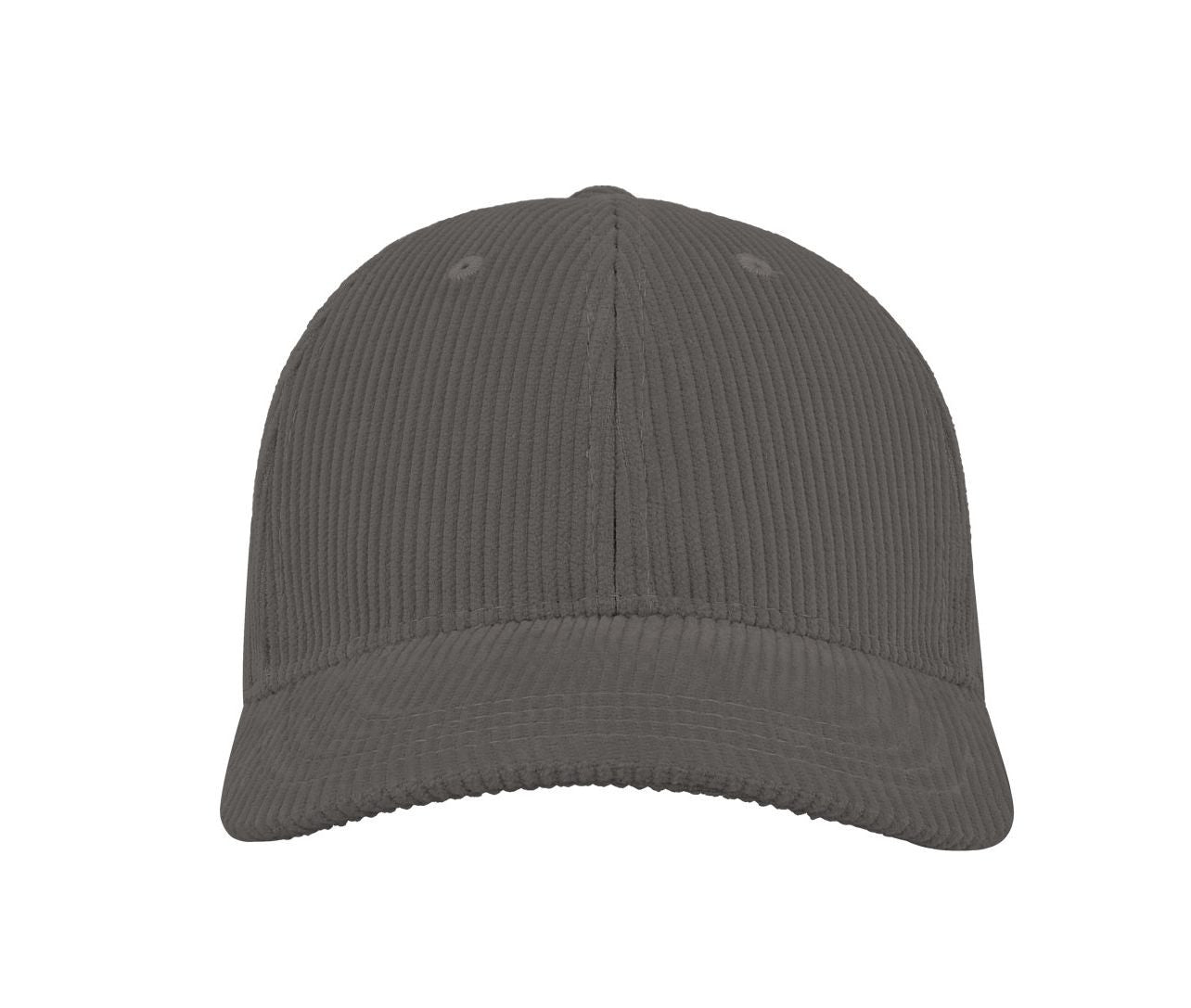 Casquette Aspect Velours Côtelé - Grey
