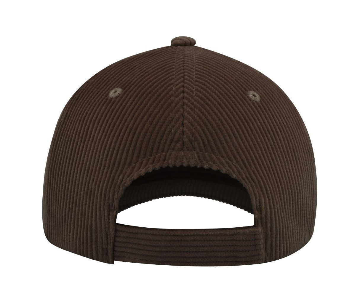 Casquette Aspect Velours Côtelé - Brown