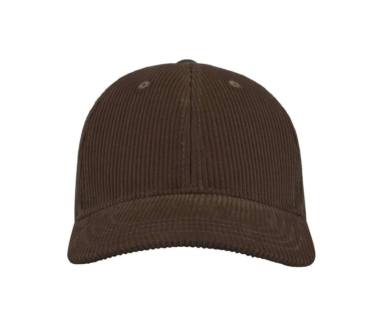 Casquette Aspect Velours Côtelé - Brown