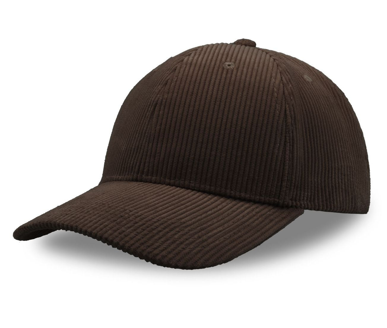 Casquette Aspect Velours Côtelé - Brown