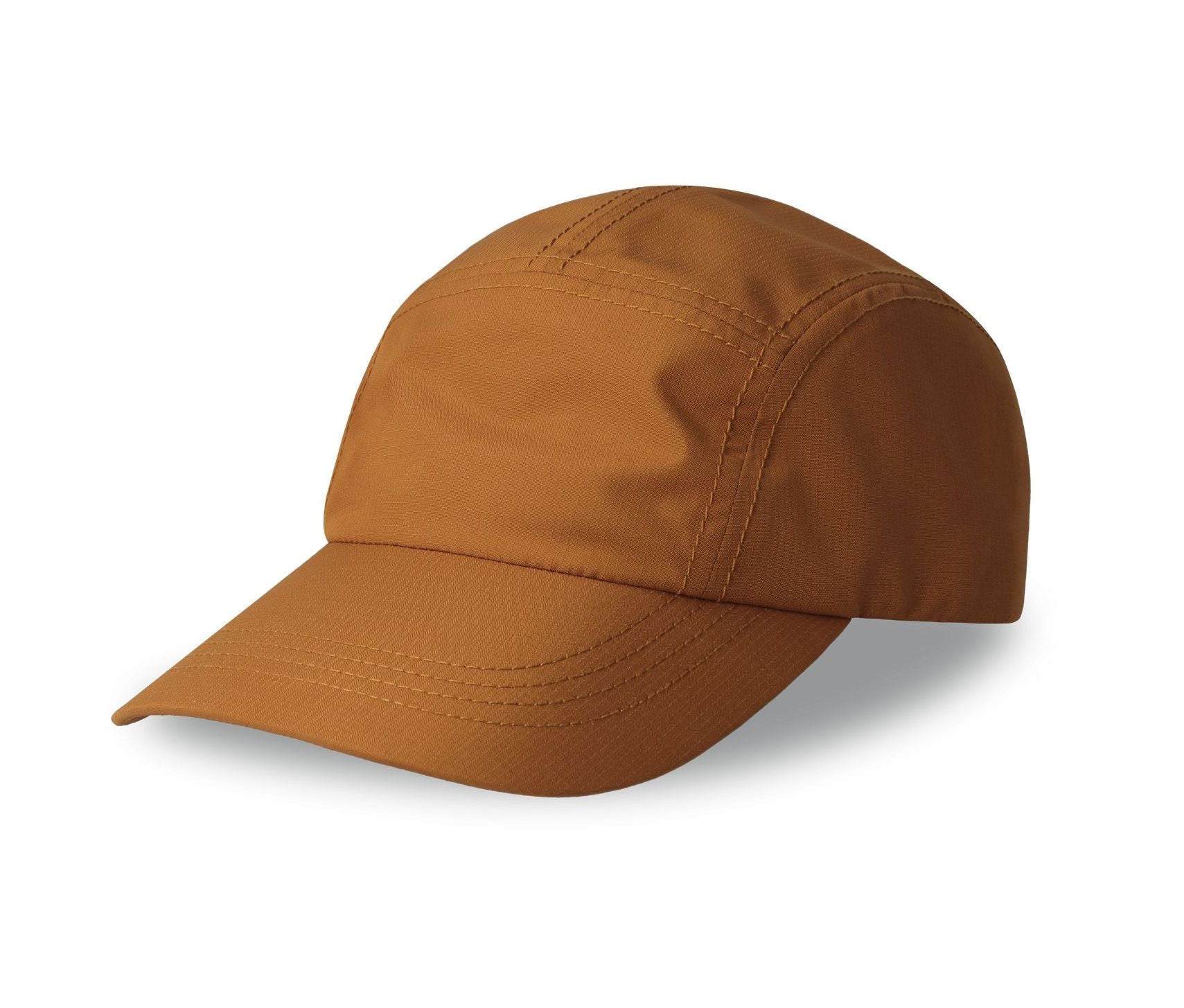 Casquette Imperméable 5 Pans en Polyester Recyclé - Dark Mustard