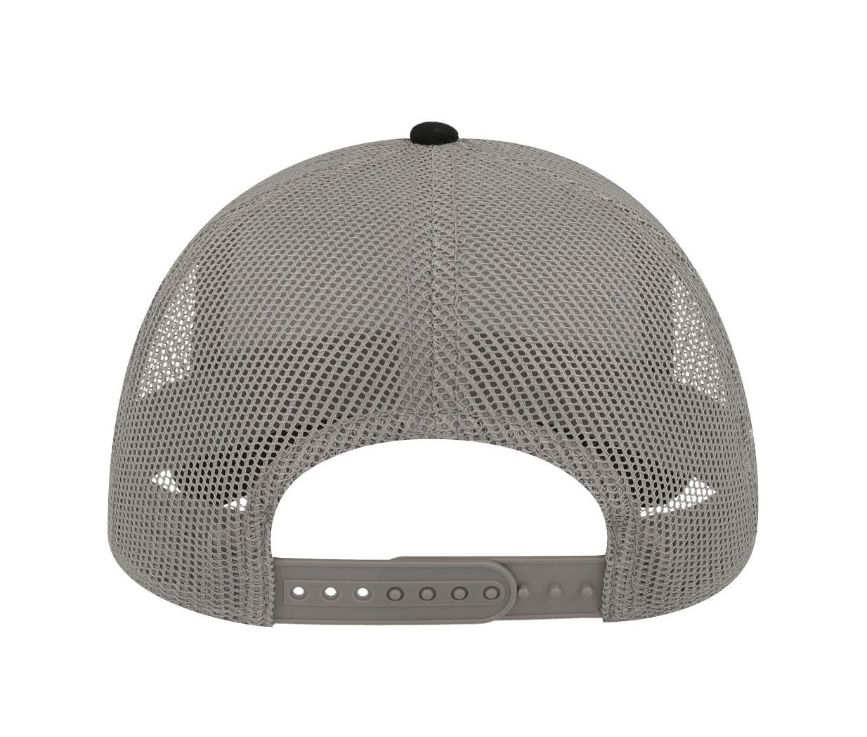 Casquette Rapper en Polyester Canvas Recyclé - Black / Grey