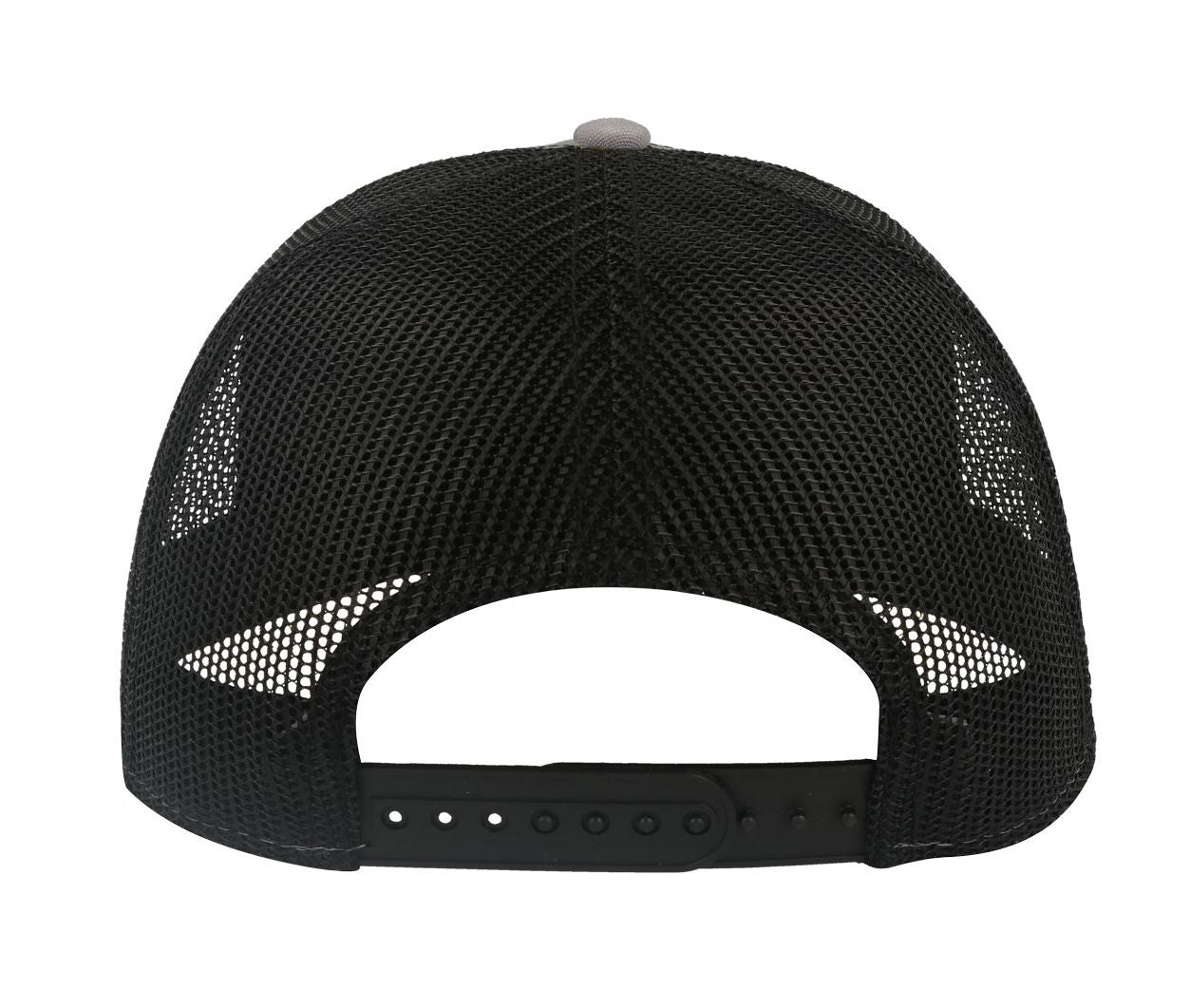 Casquette Rapper en Polyester Canvas Recyclé - Grey / Black