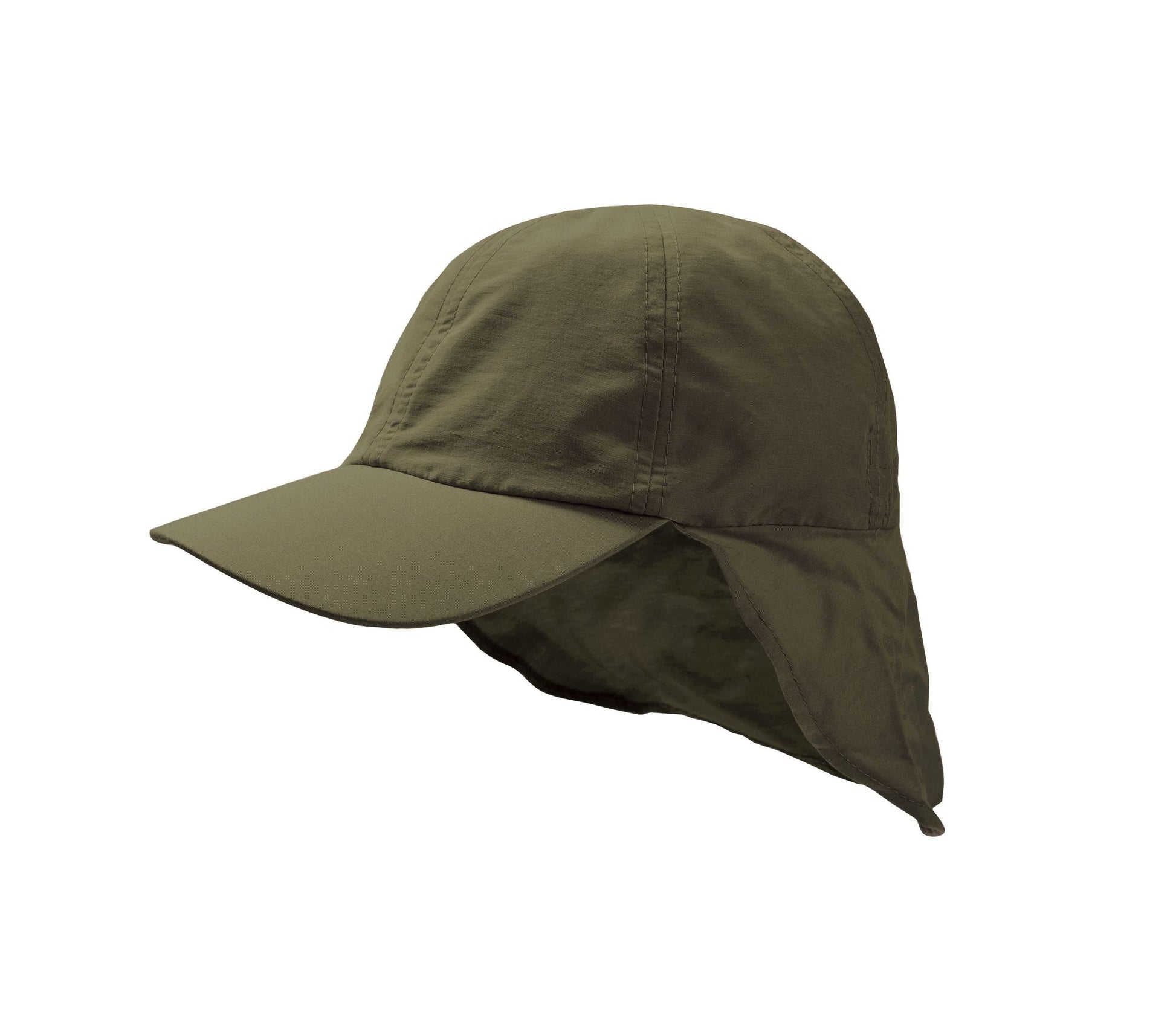 Casquette Type Légionnaire en Polyester Recyclé - Olive