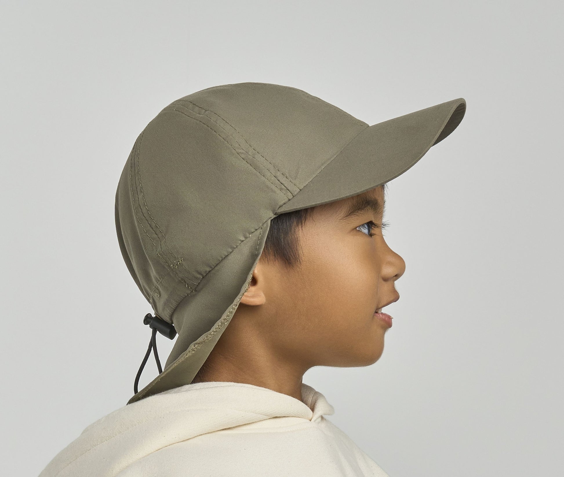 Casquette type légionnaire en polyester recyclé
