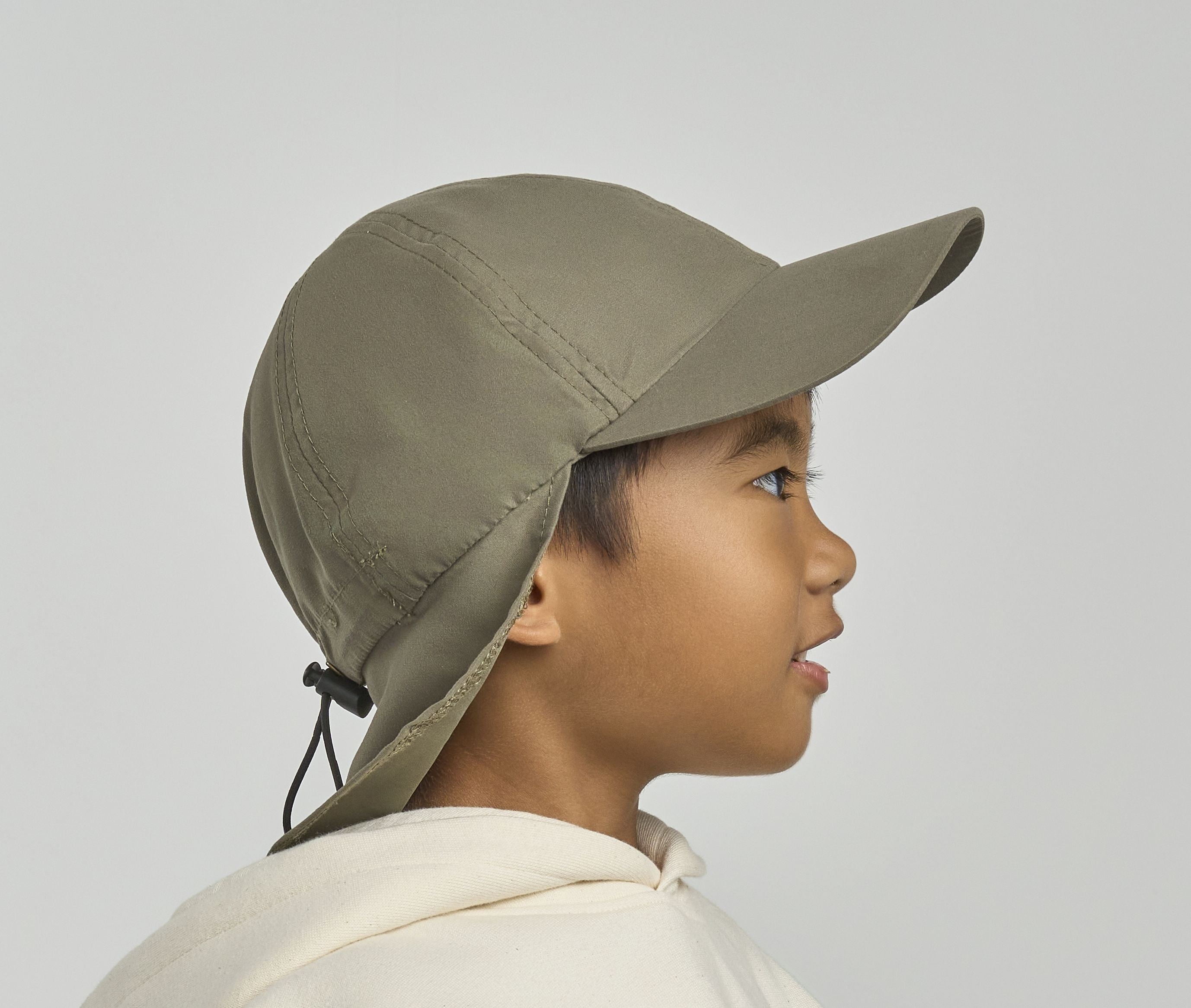 Casquette type légionnaire en polyester recyclé